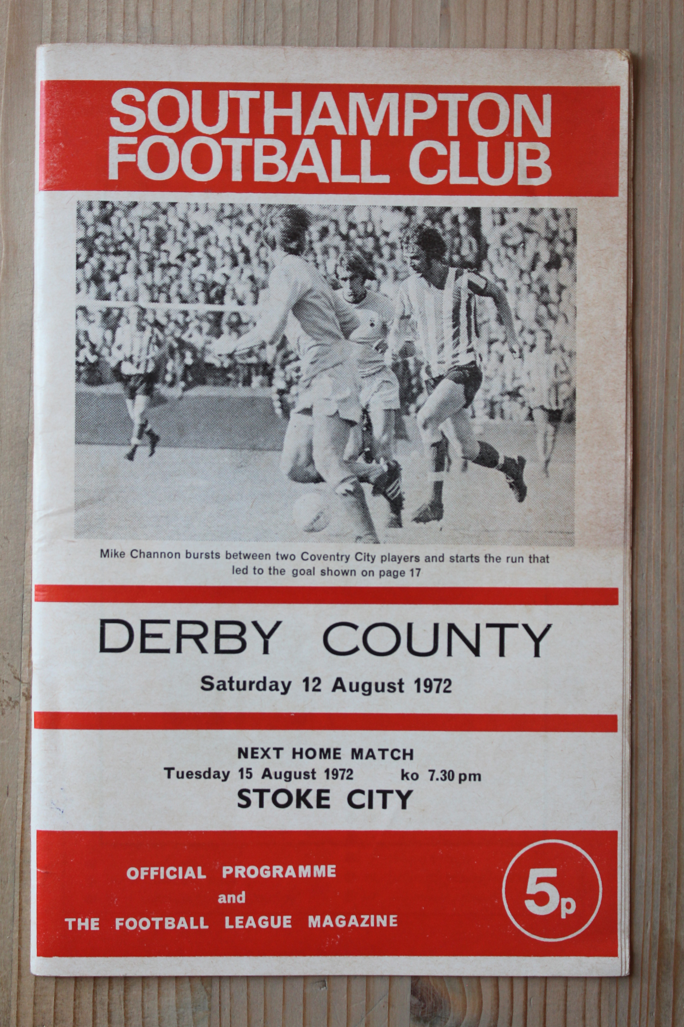 Southampton FC v Derby County FC