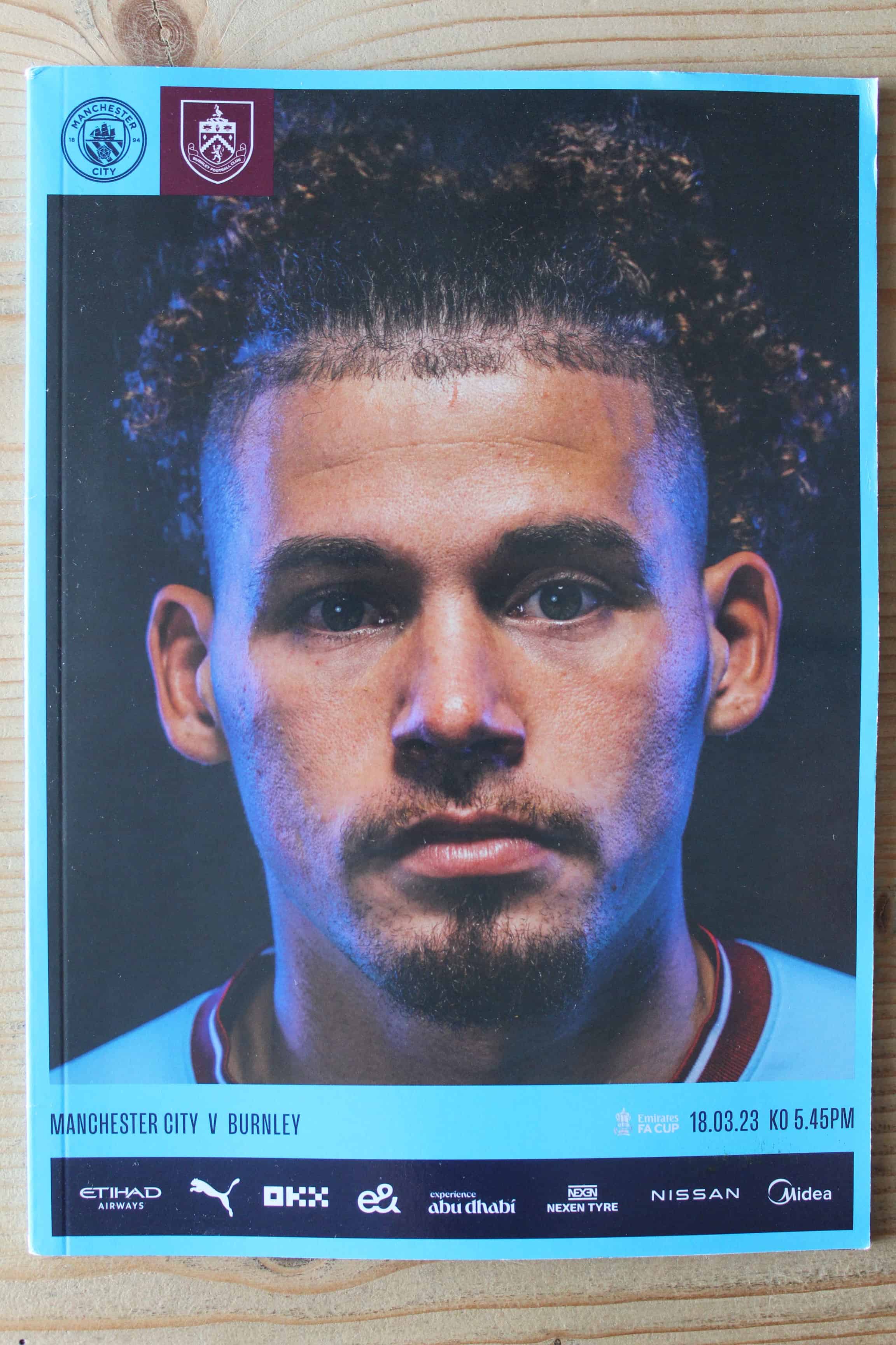 Manchester City FC v Burnley FC