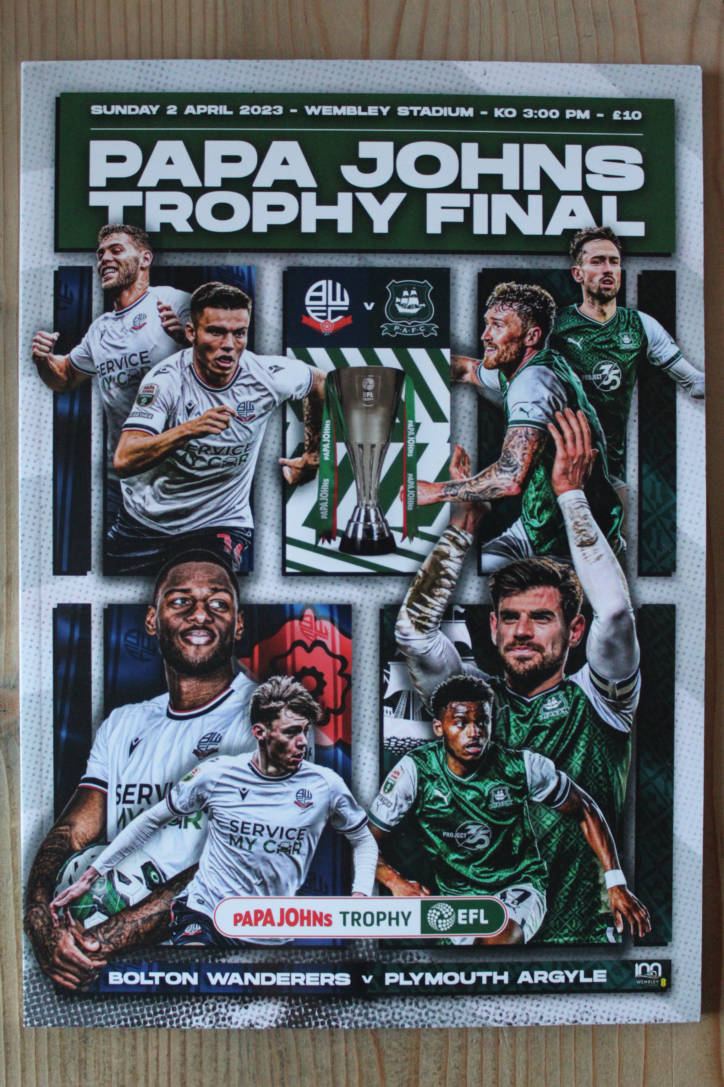 Plymouth Argyle FC v Bolton Wanderers FC