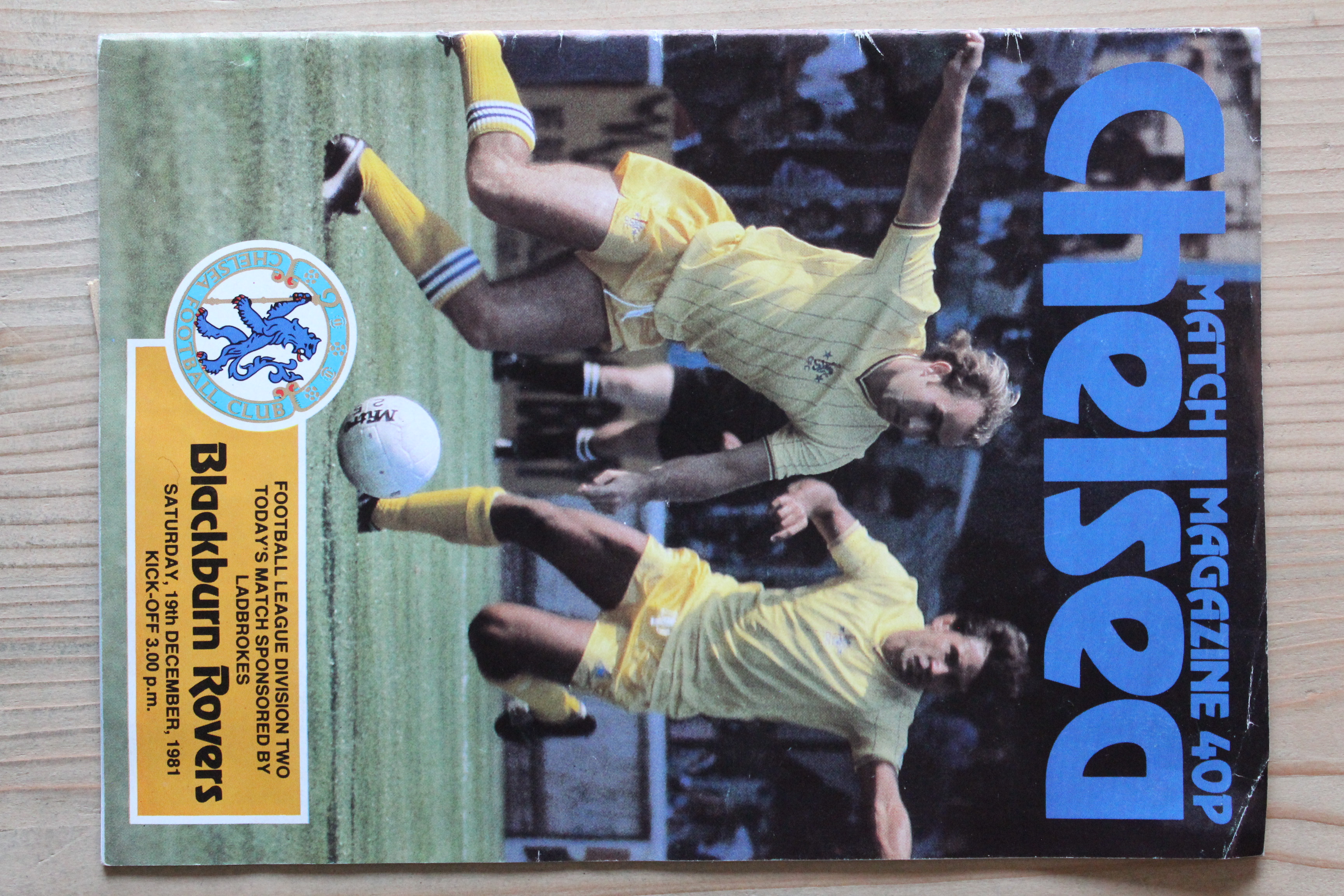 Chelsea FC v Blackburn Rovers FC