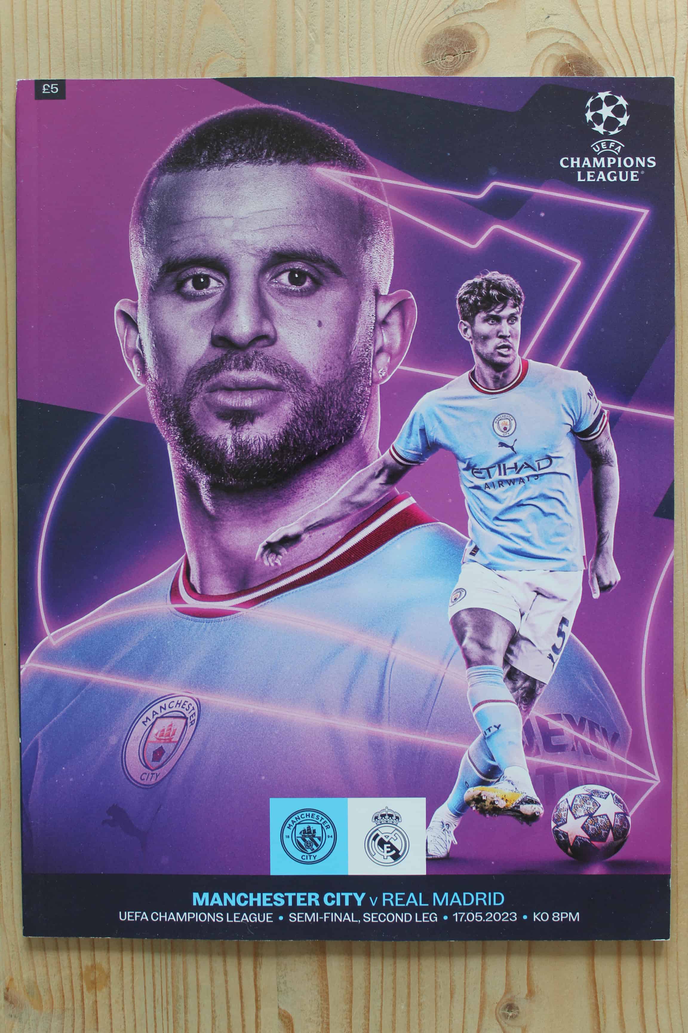 Manchester City FC v Real Madrid