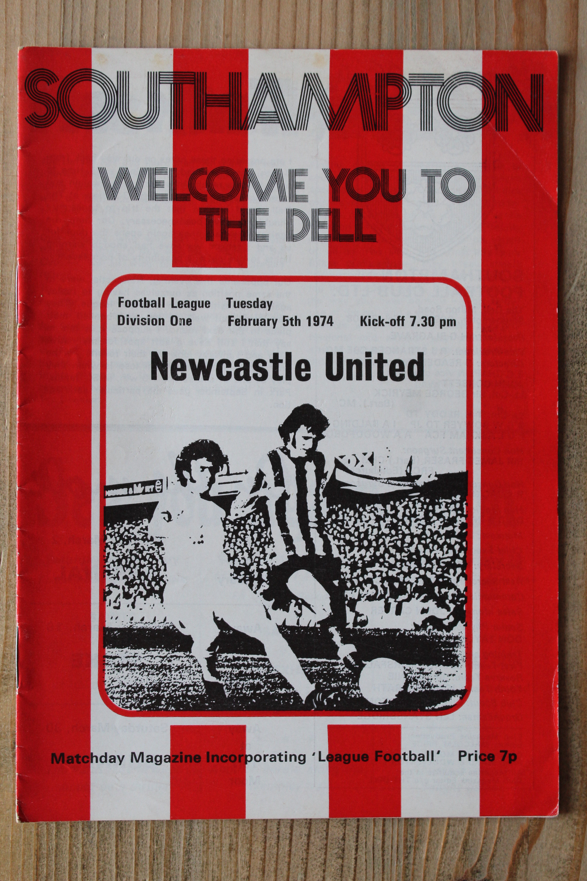 Southampton FC v Newcastle United FC