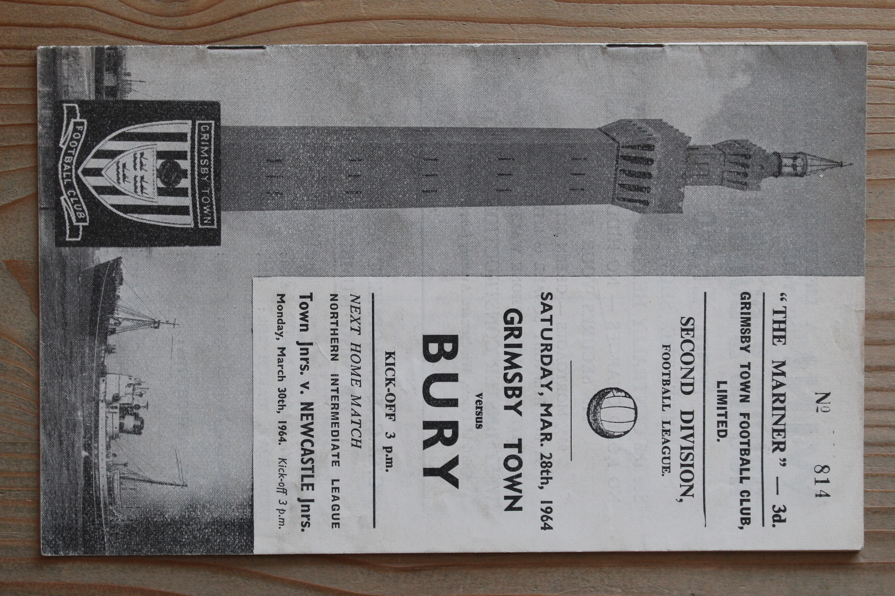 Grimsby Town FC v Bury FC