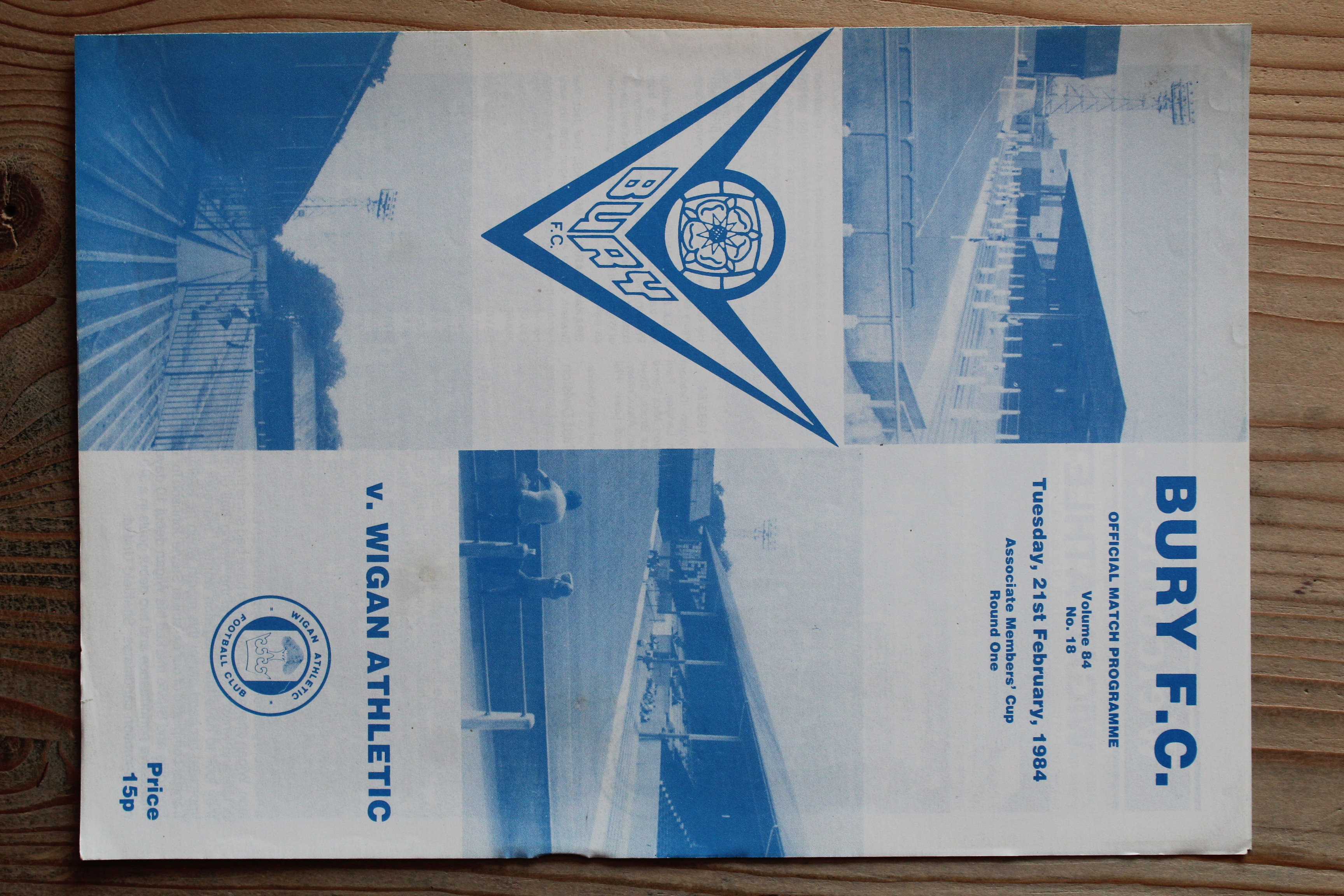 Bury FC v Wigan Athletic FC