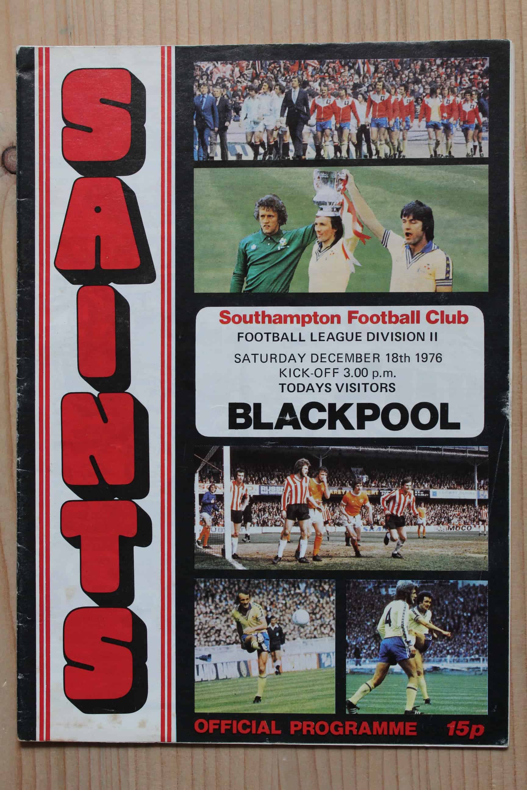Southampton FC v Blackpool FC