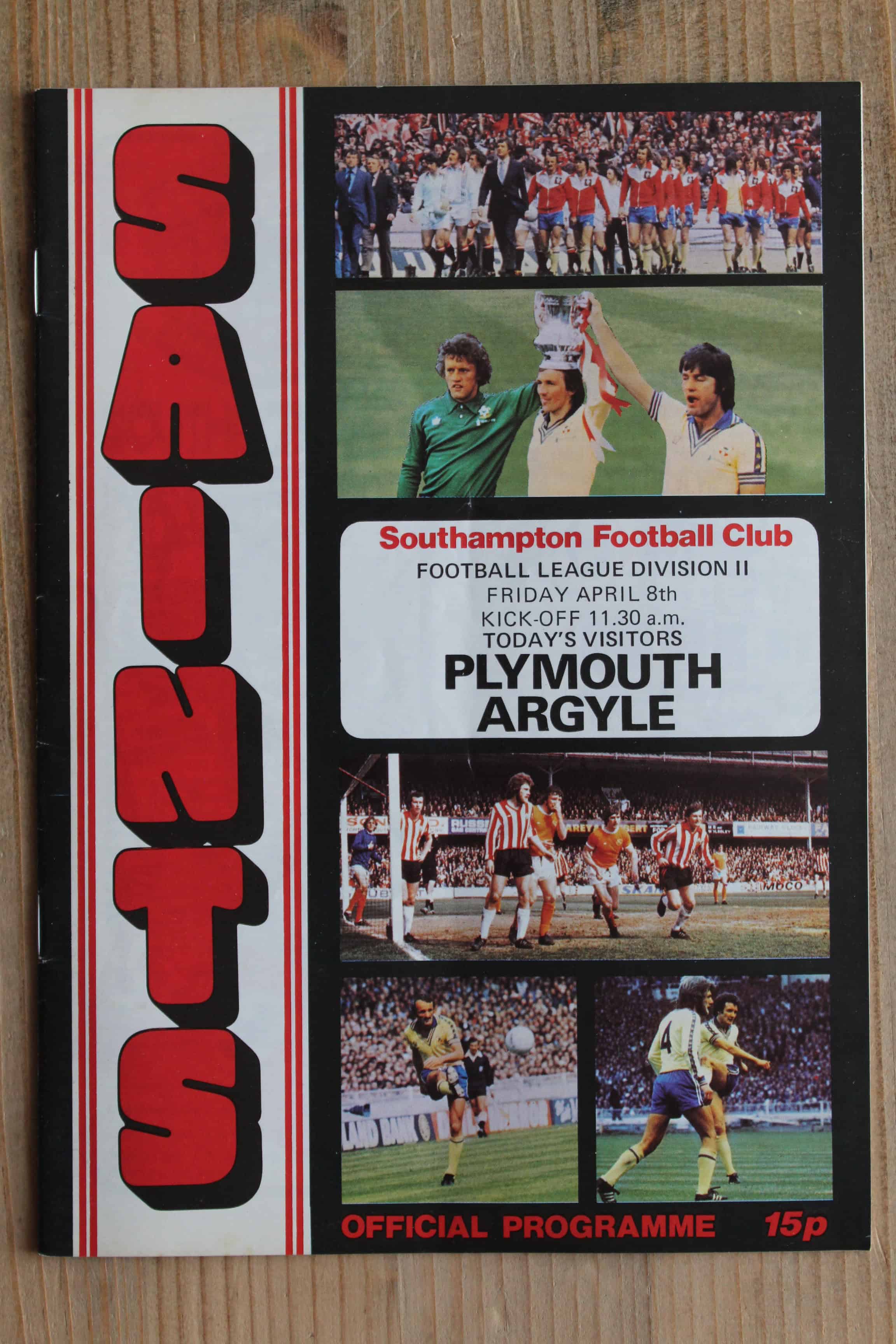 Southampton FC v Plymouth Argyle FC