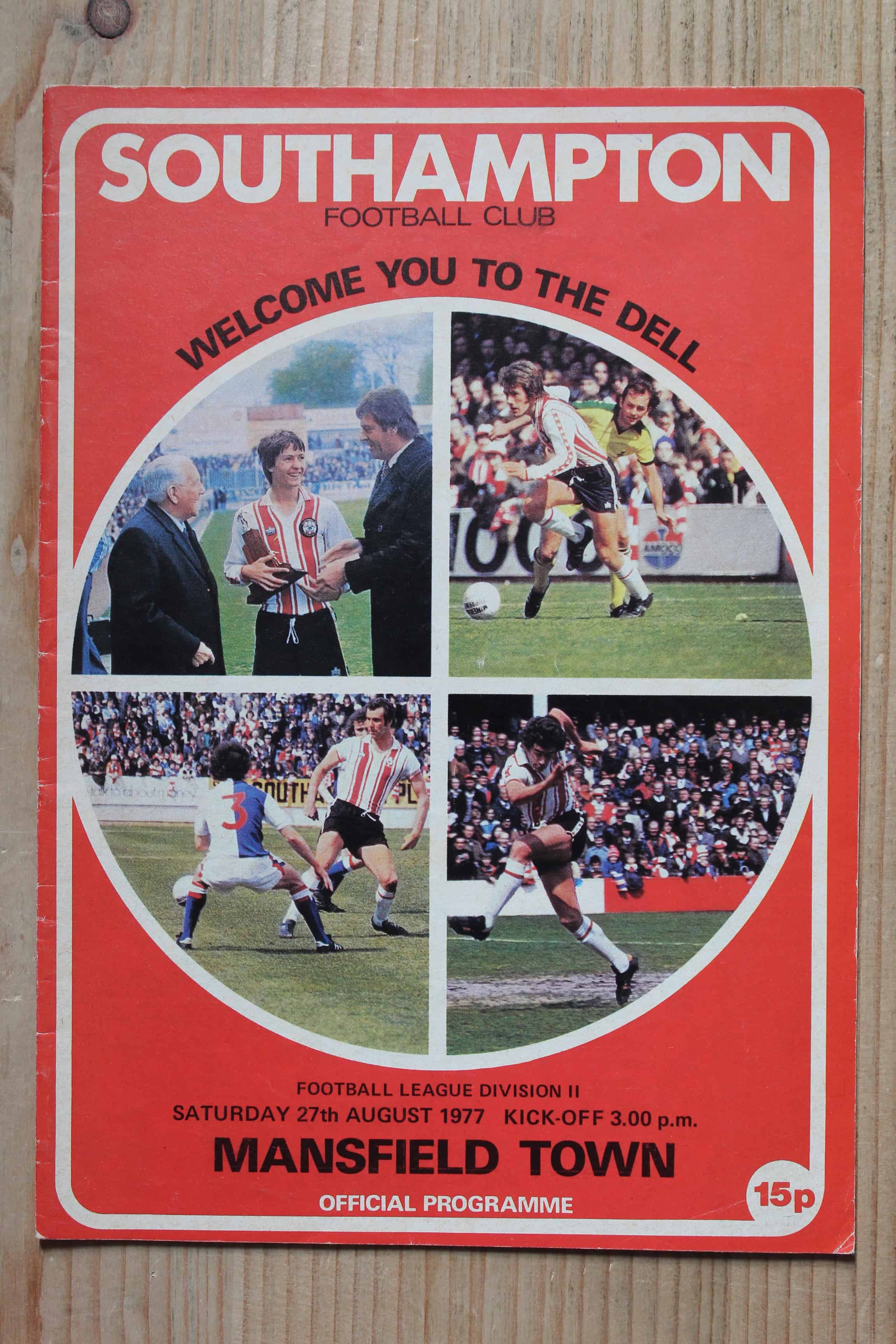 Southampton FC v Mansfield Town FC