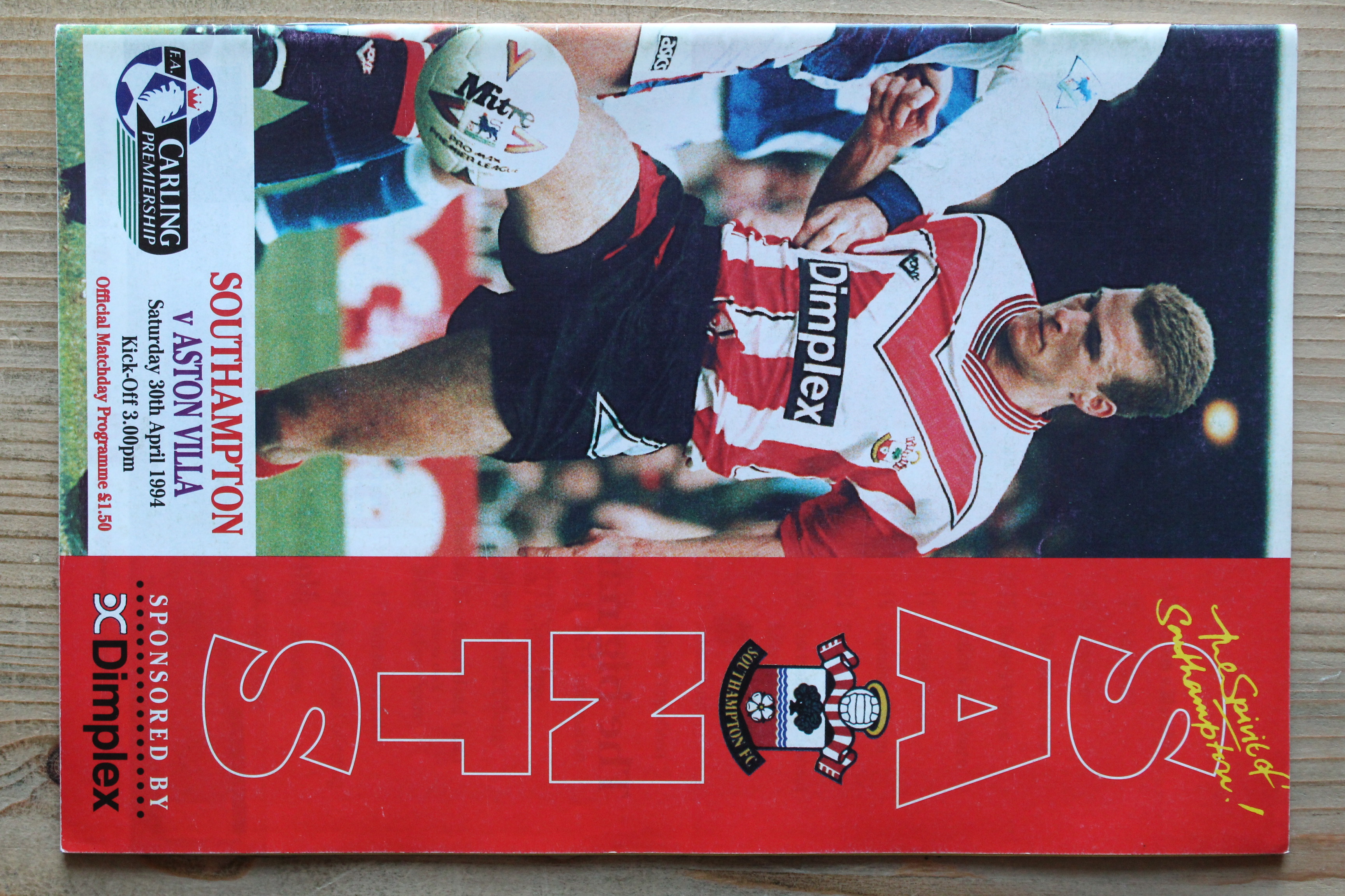 Southampton FC v Aston Villa FC