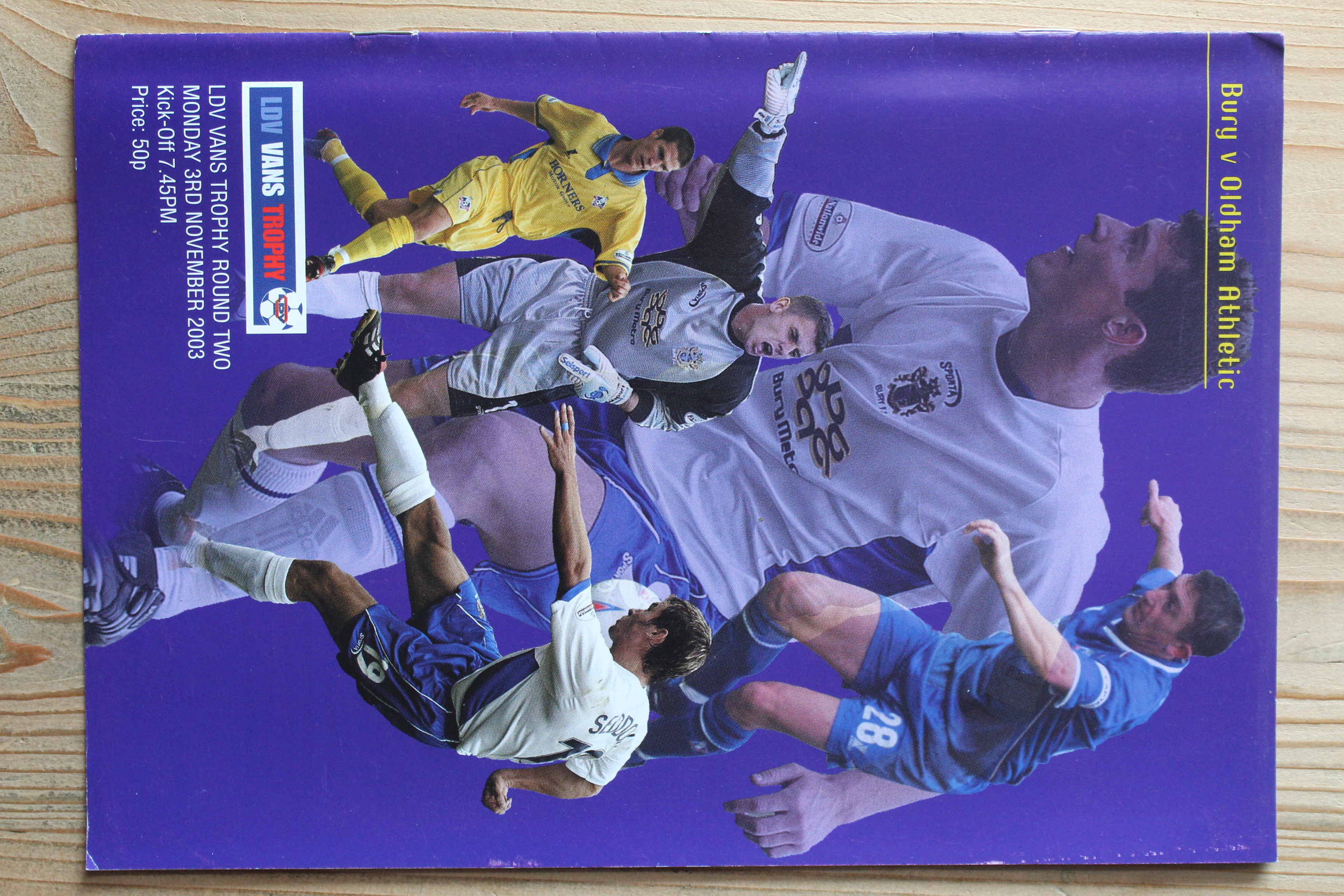 Bury FC v Oldham Athletic FC