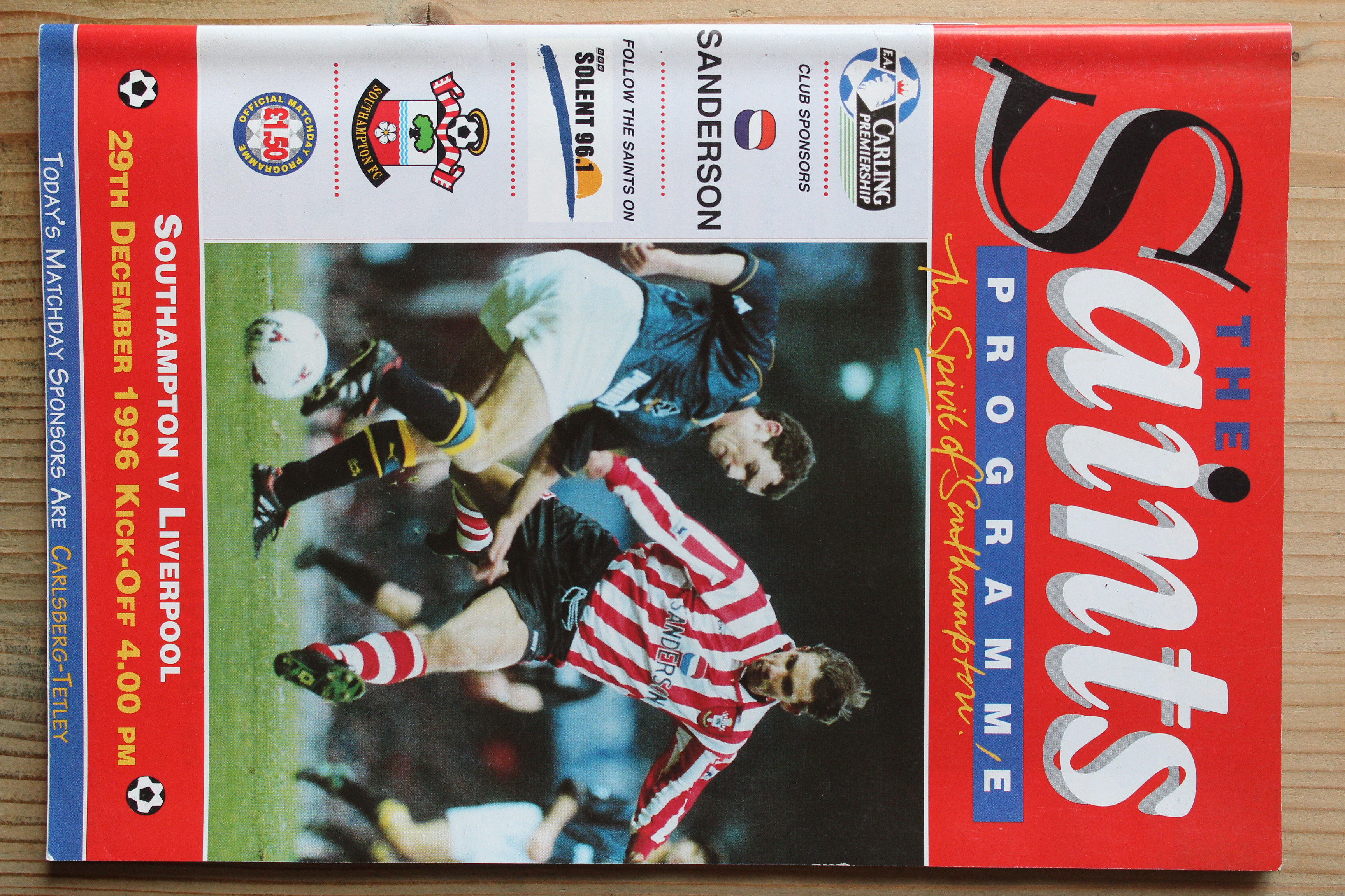 Southampton FC v Liverpool FC