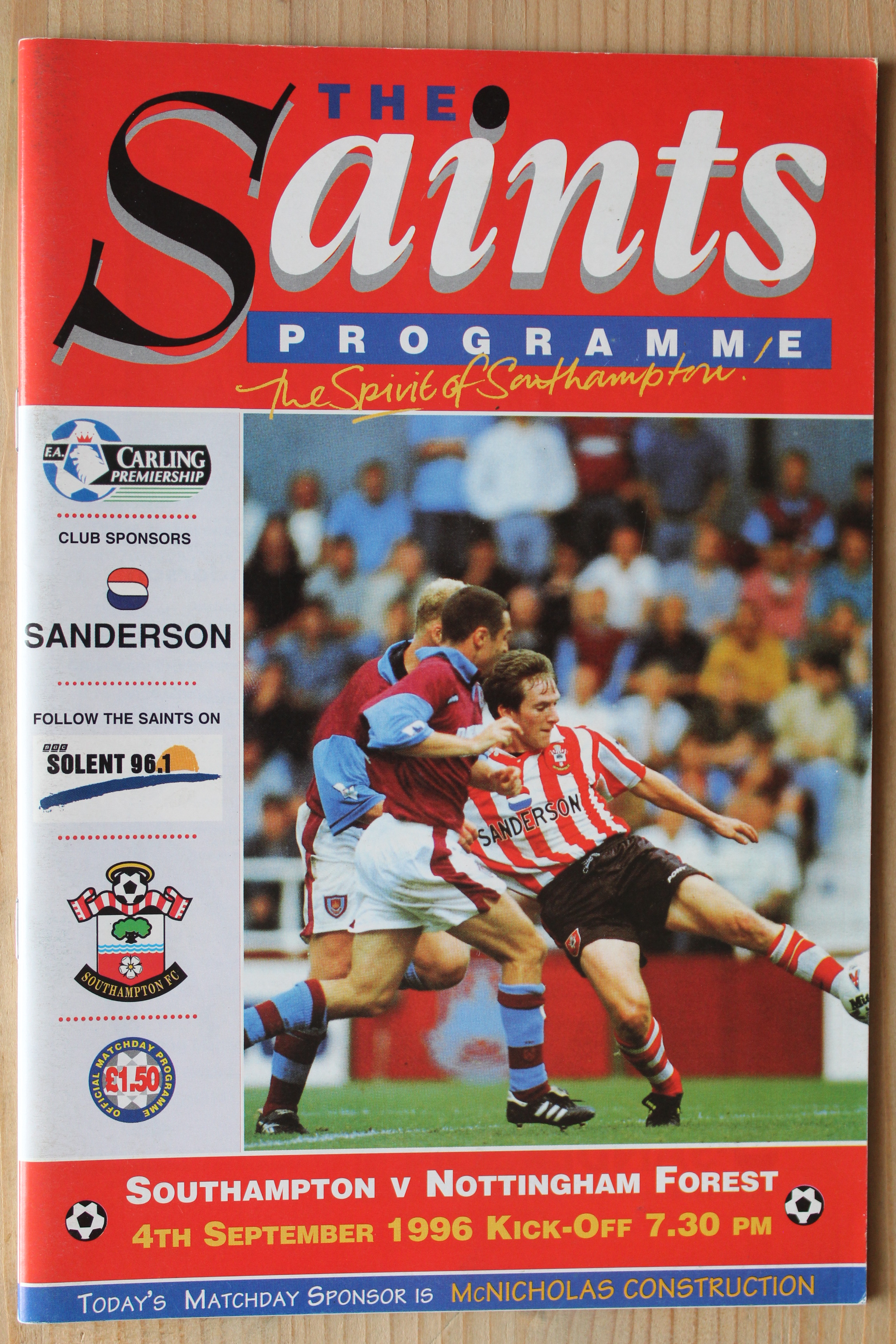 Southampton FC v Nottingham Forest FC