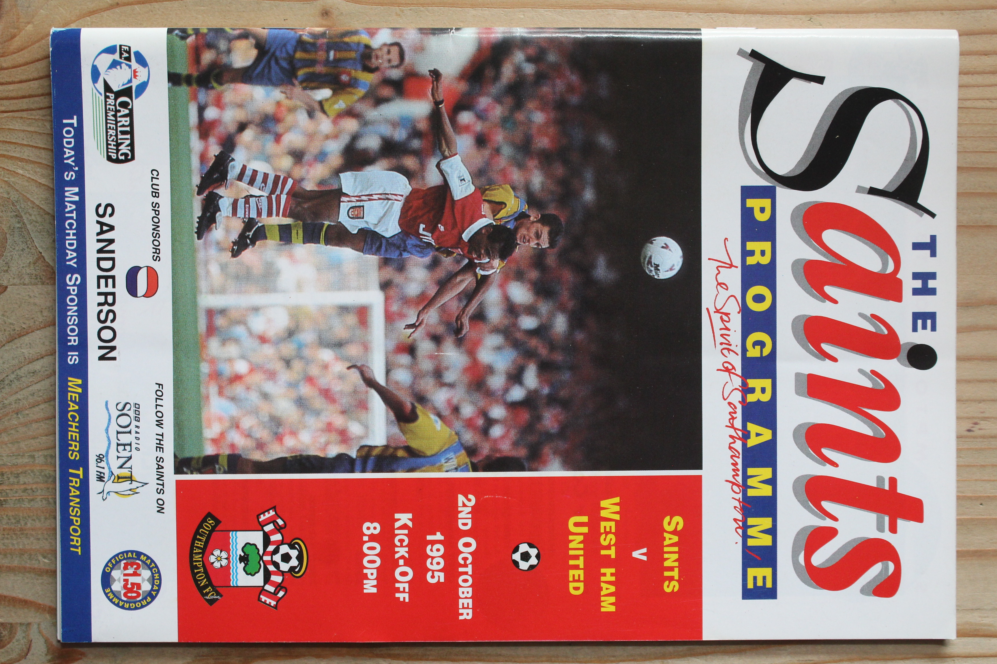 Southampton FC v West Ham United FC