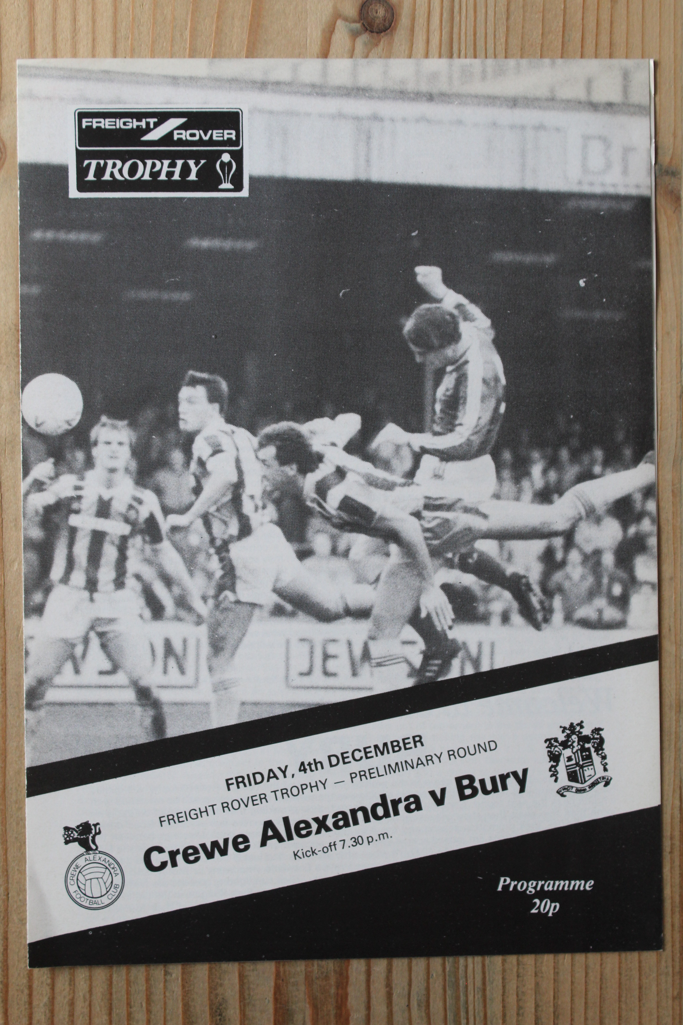 Crewe Alexandra FC v Bury FC