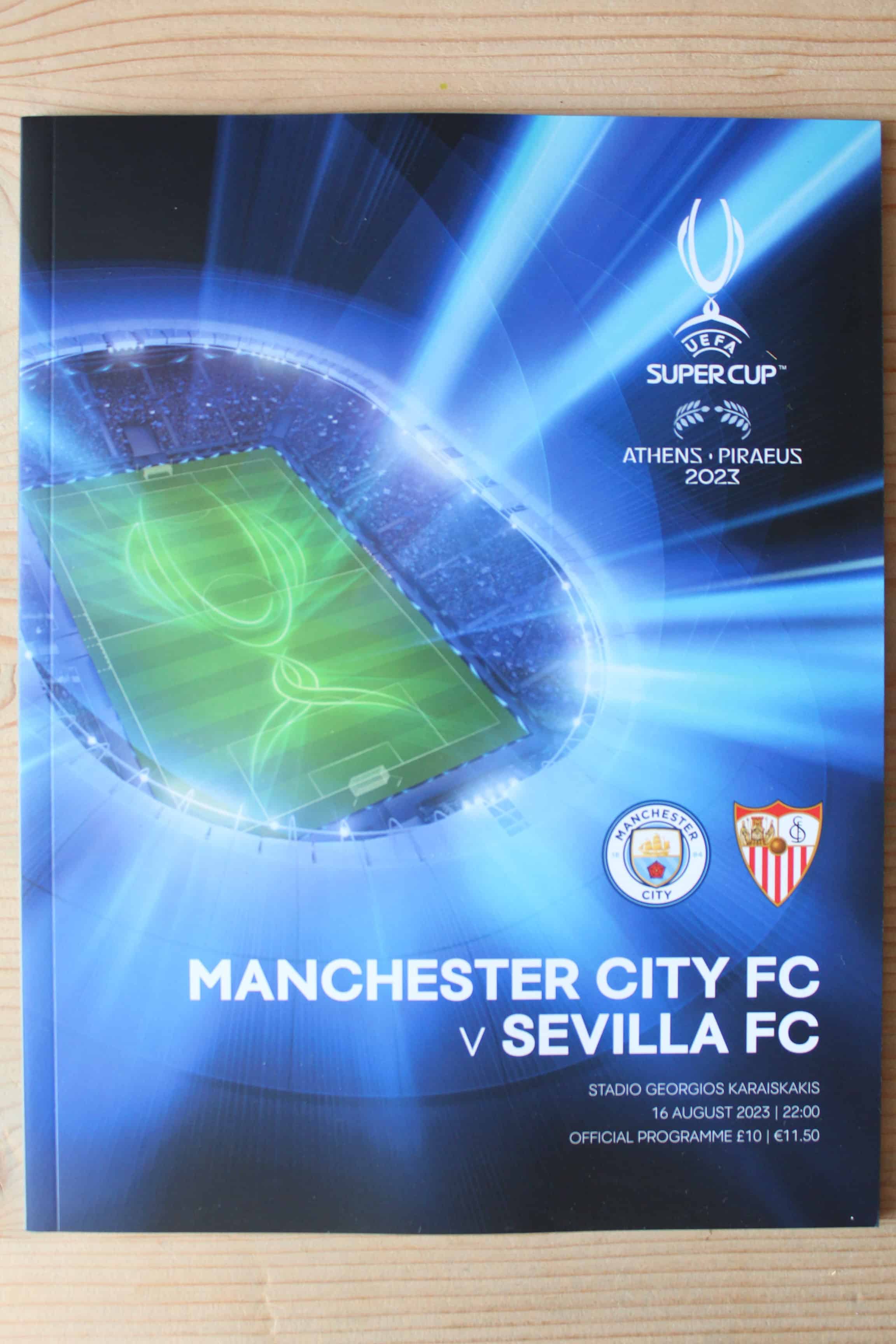 Manchester City FC v Sevilla FC