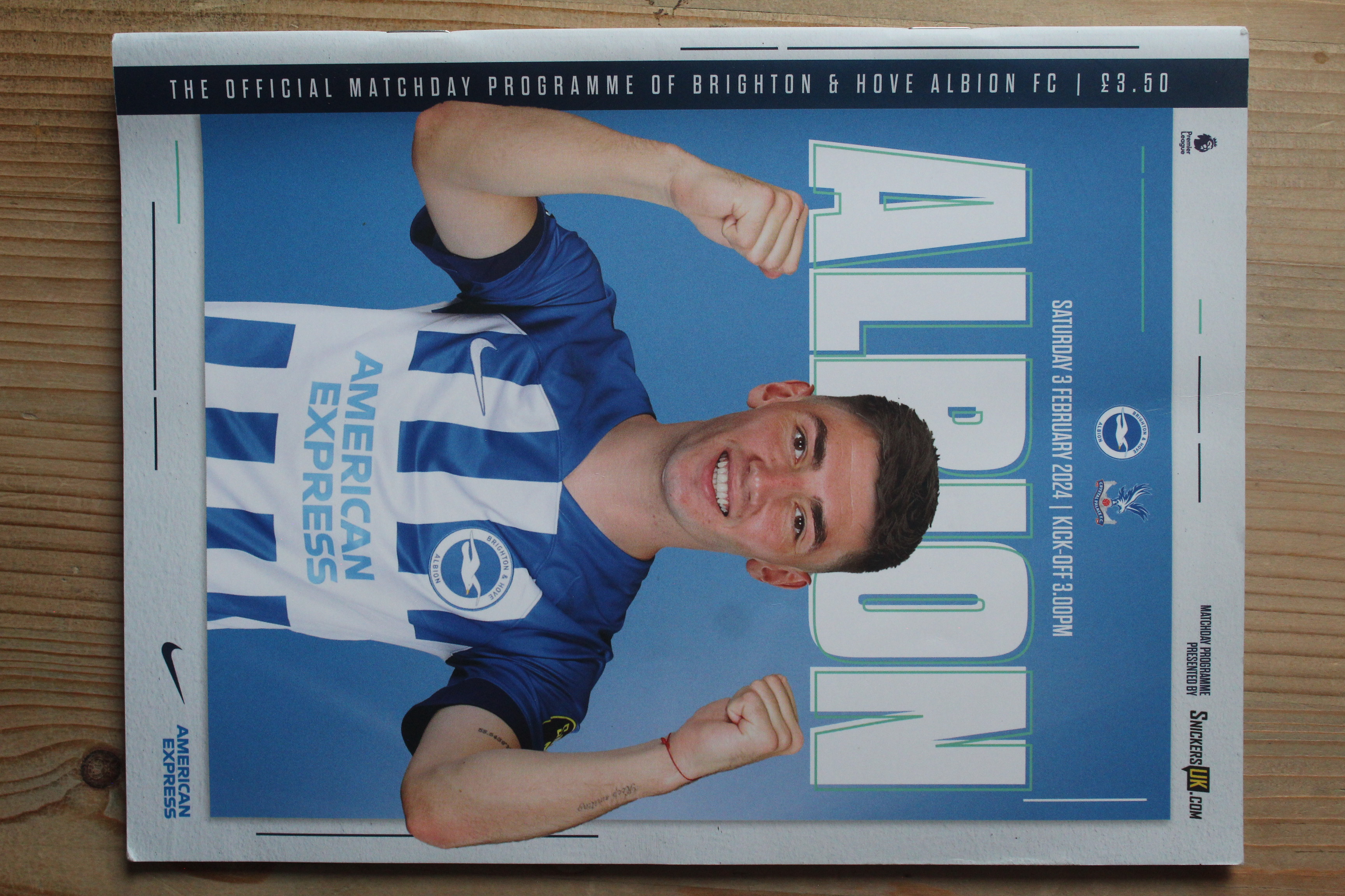 Brighton & Hove Albion FC v Crystal Palace FC