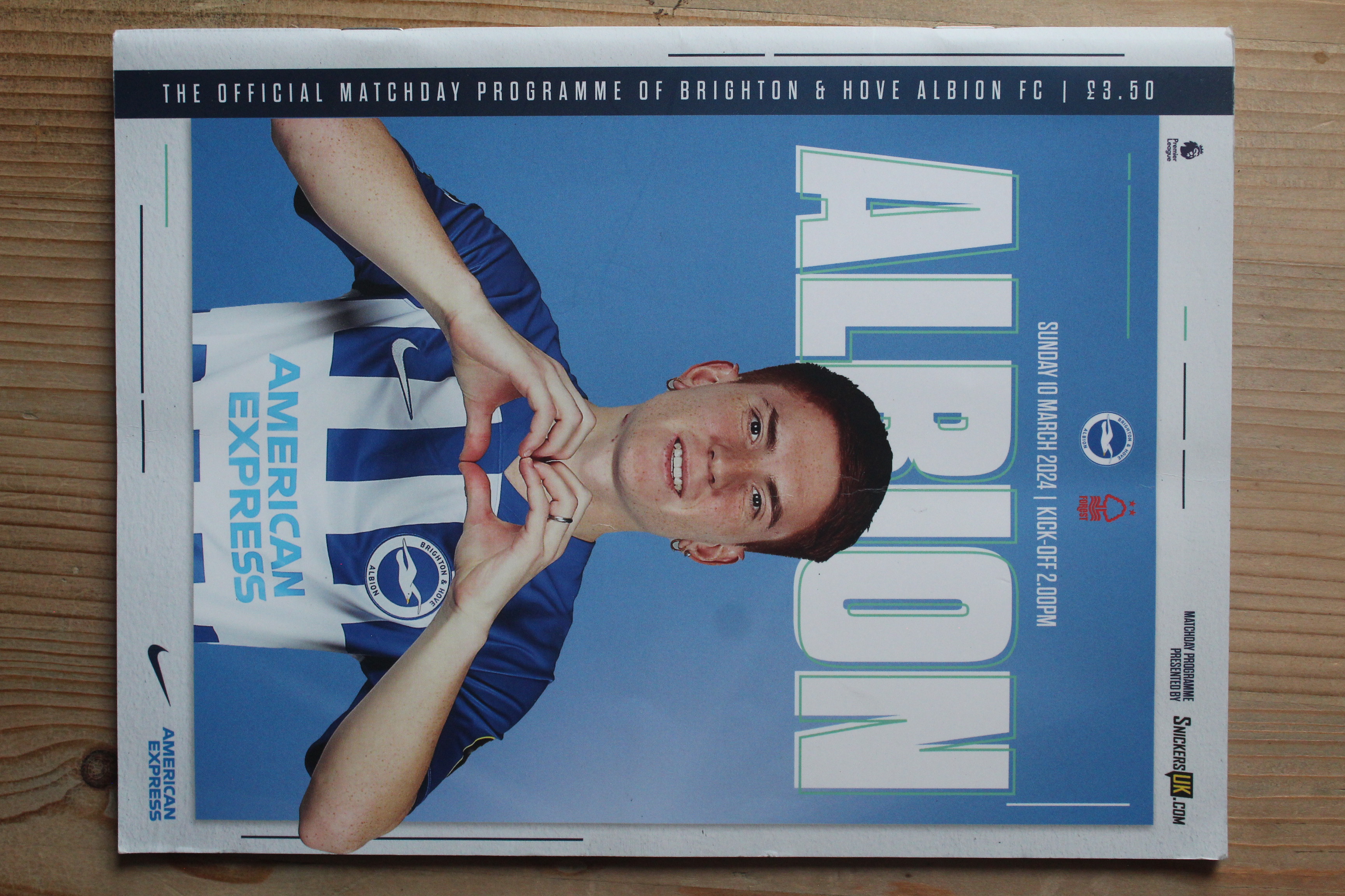 Brighton & Hove Albion FC v Nottingham Forest FC