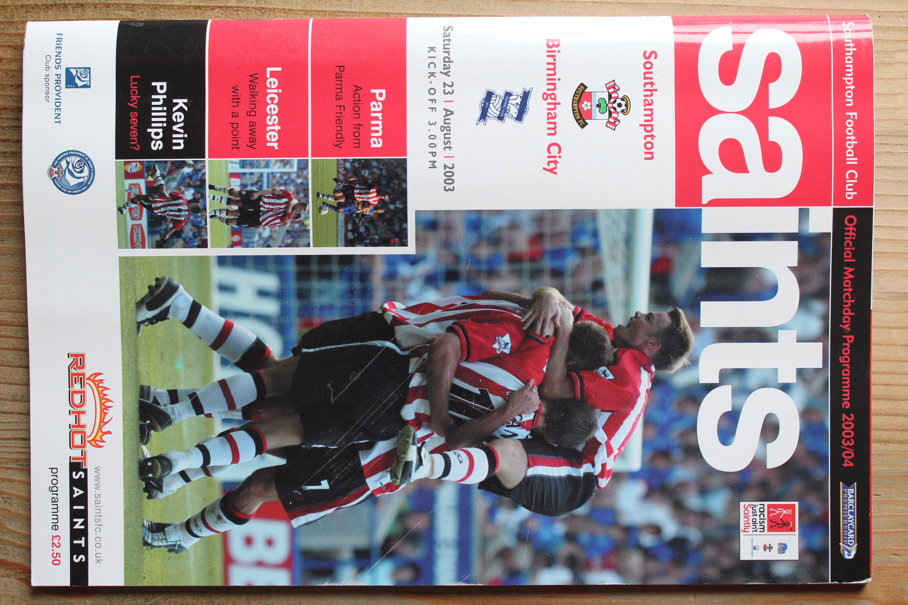 Southampton FC v Birmingham City FC