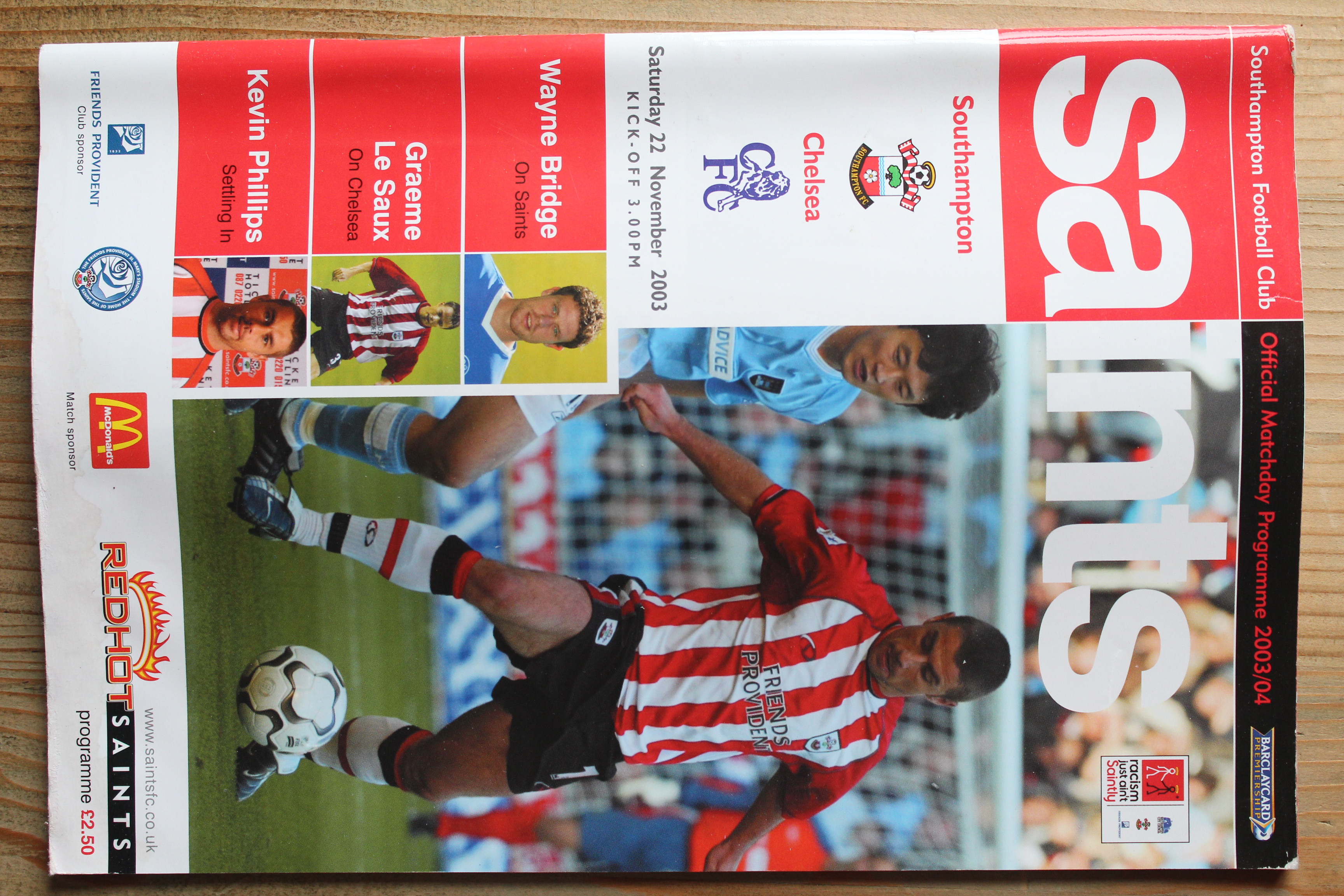 Southampton FC v Chelsea FC