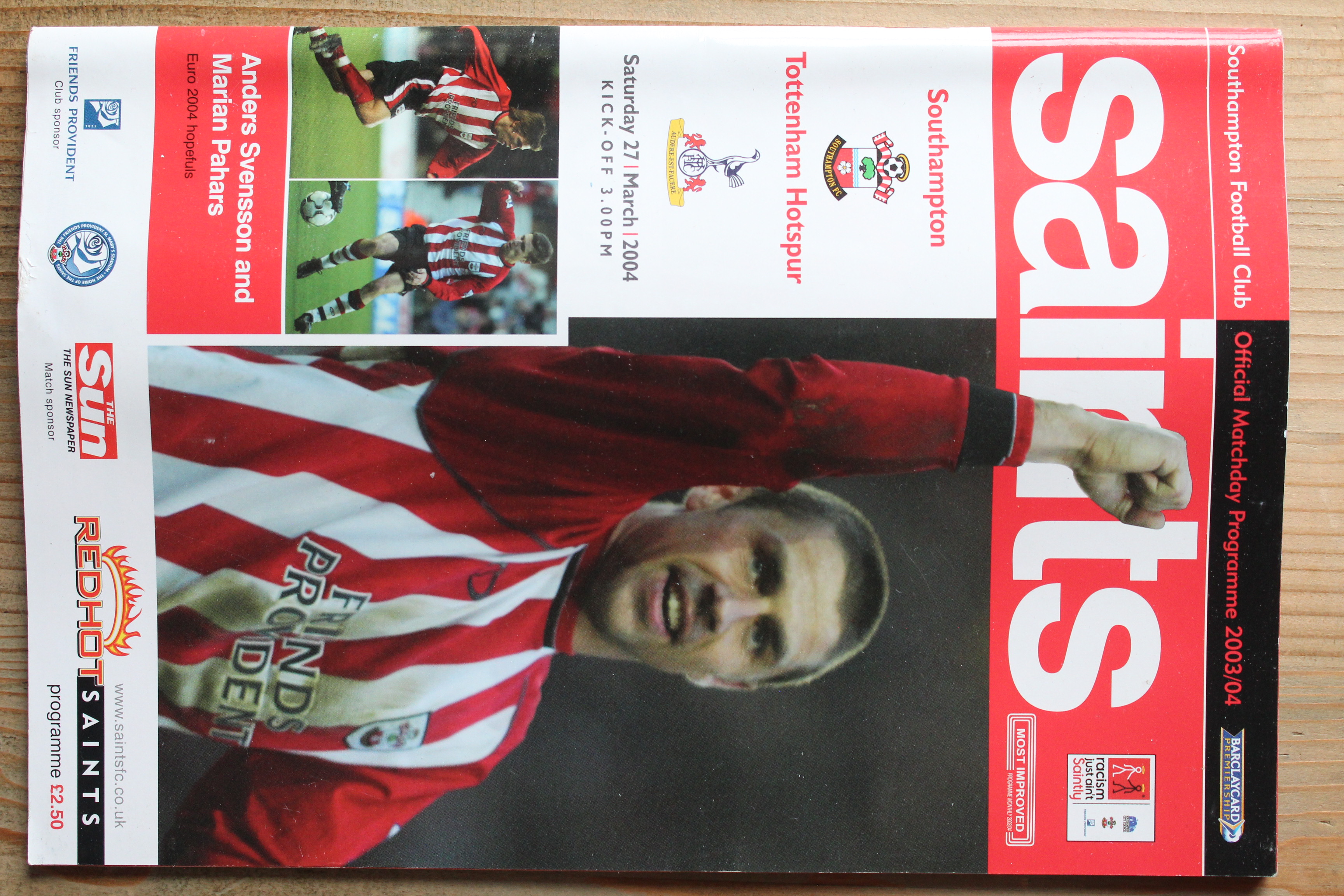 Southampton FC v Tottenham Hotspur FC