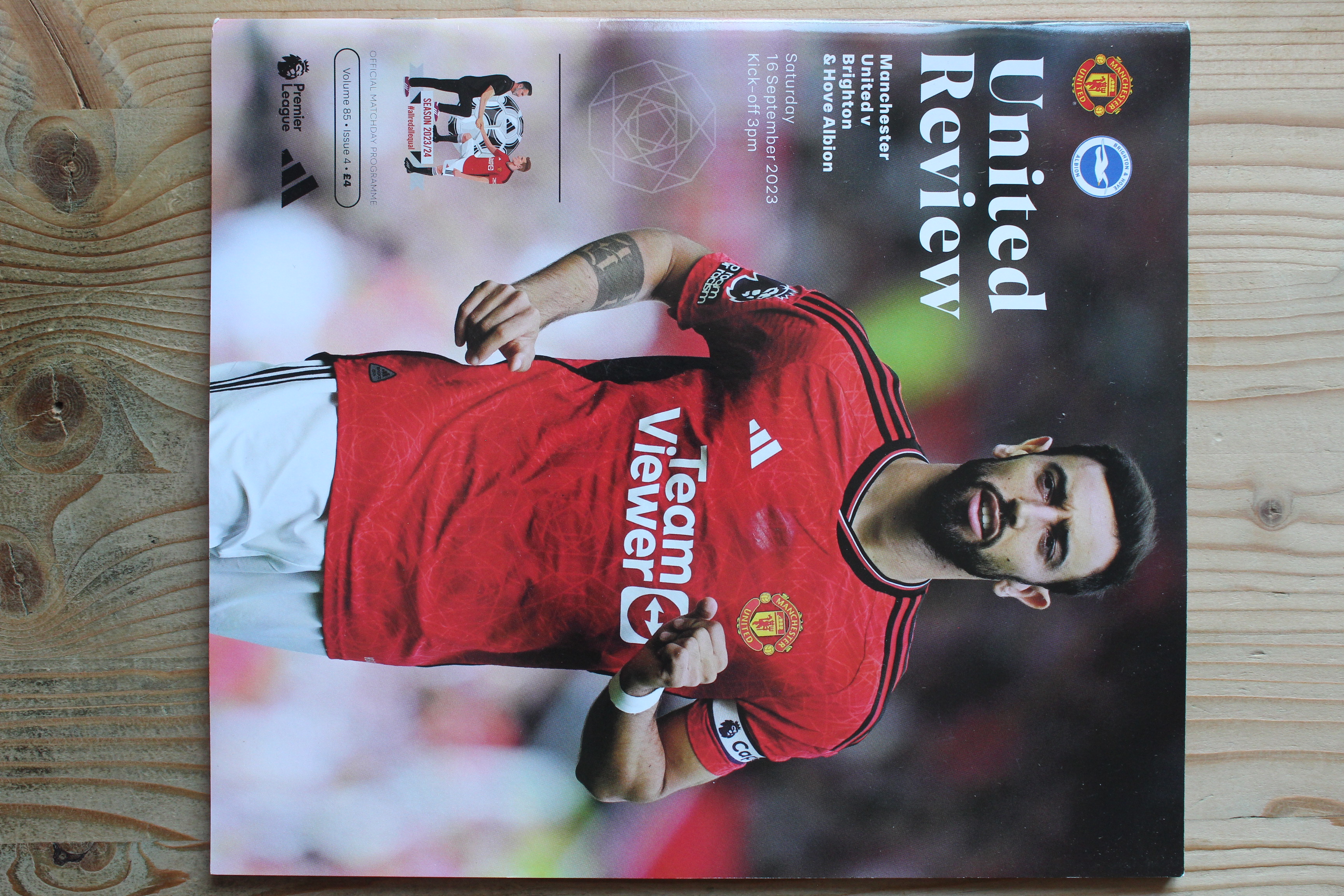 Manchester United FC v Brighton & Hove Albion FC