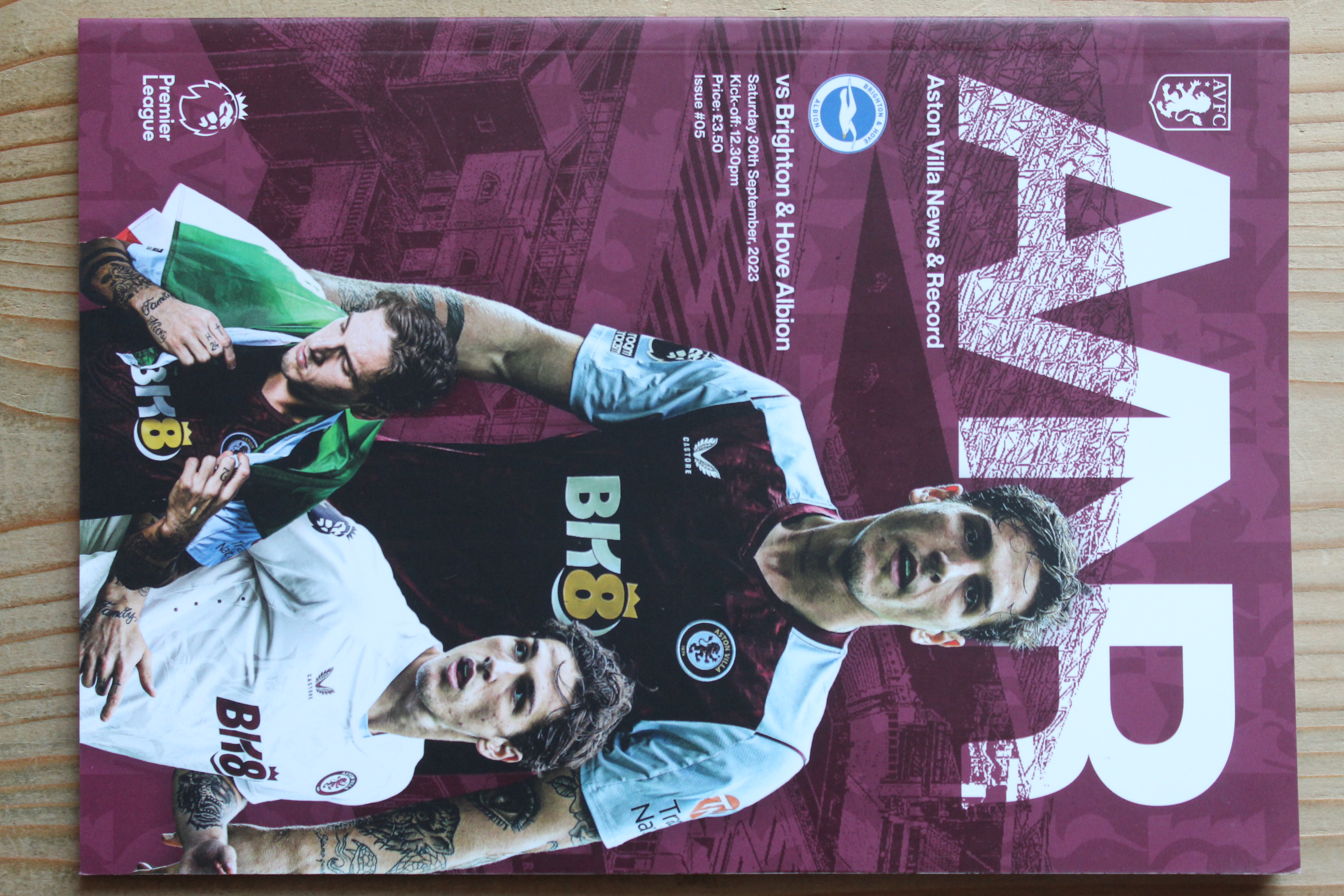 Aston Villa FC v Brighton & Hove Albion FC