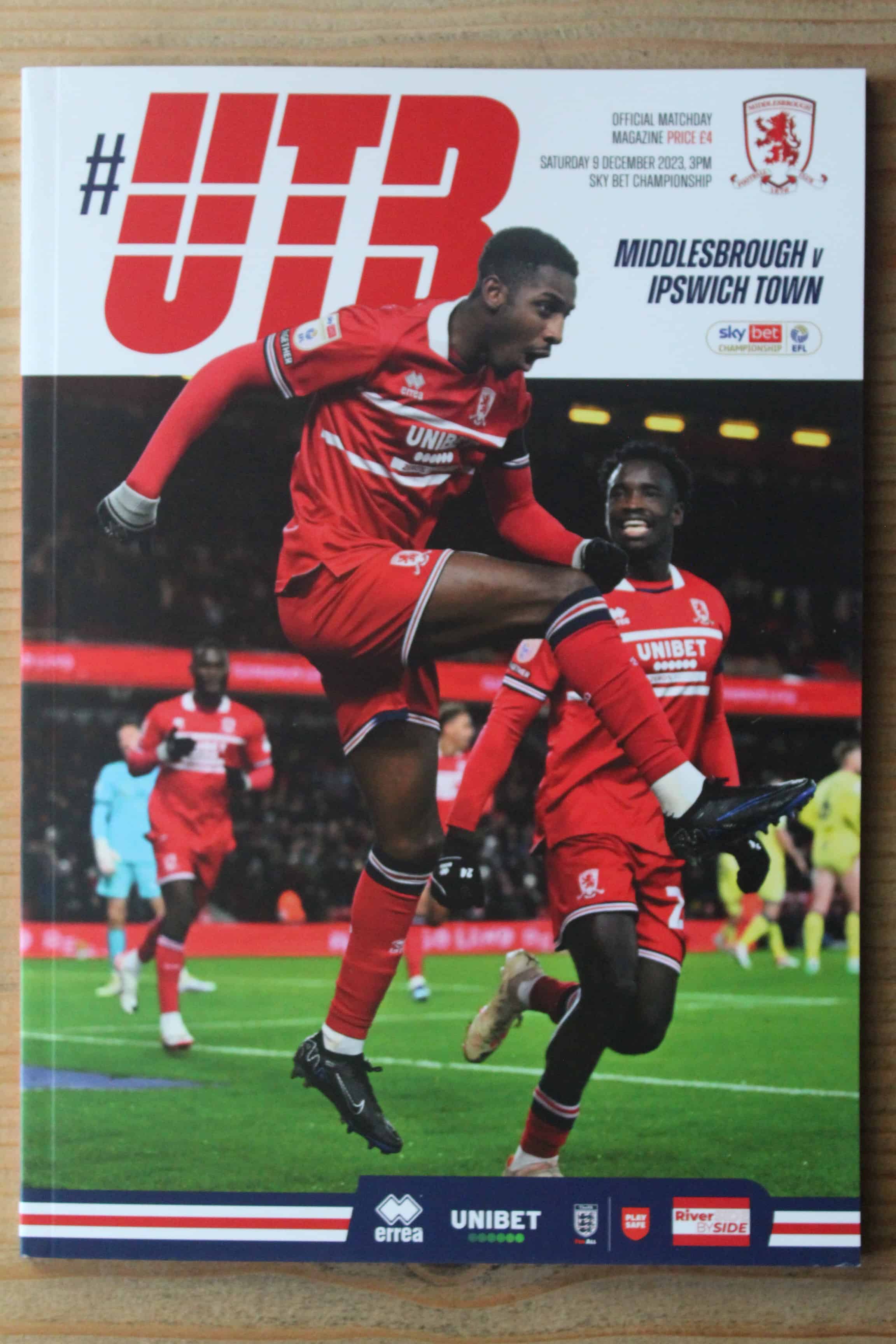 Middlesbrough FC v Ipswich Town FC