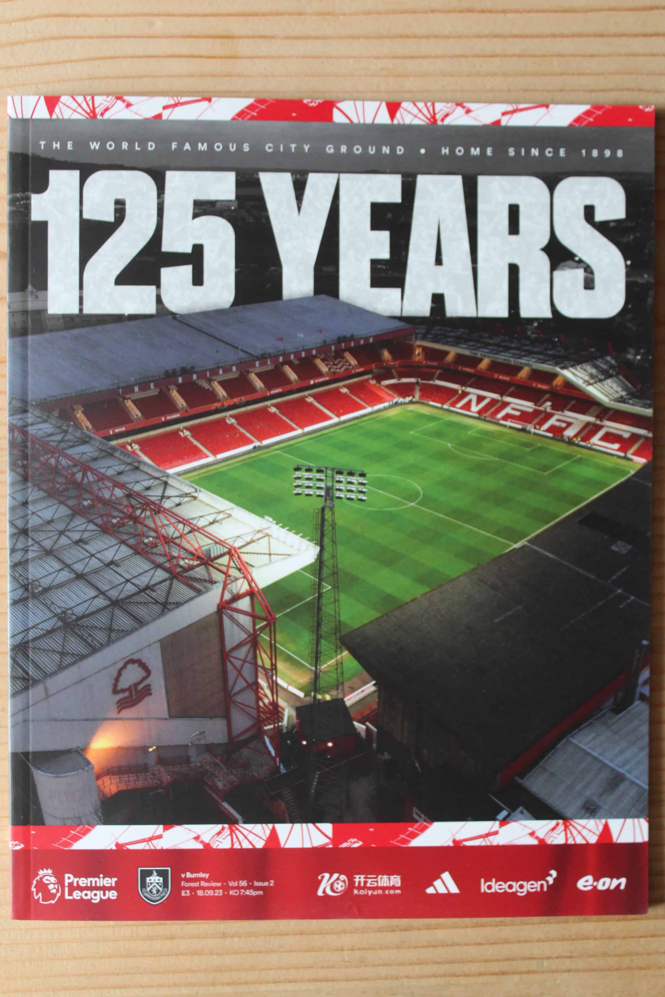 Nottingham Forest FC v Burnley FC