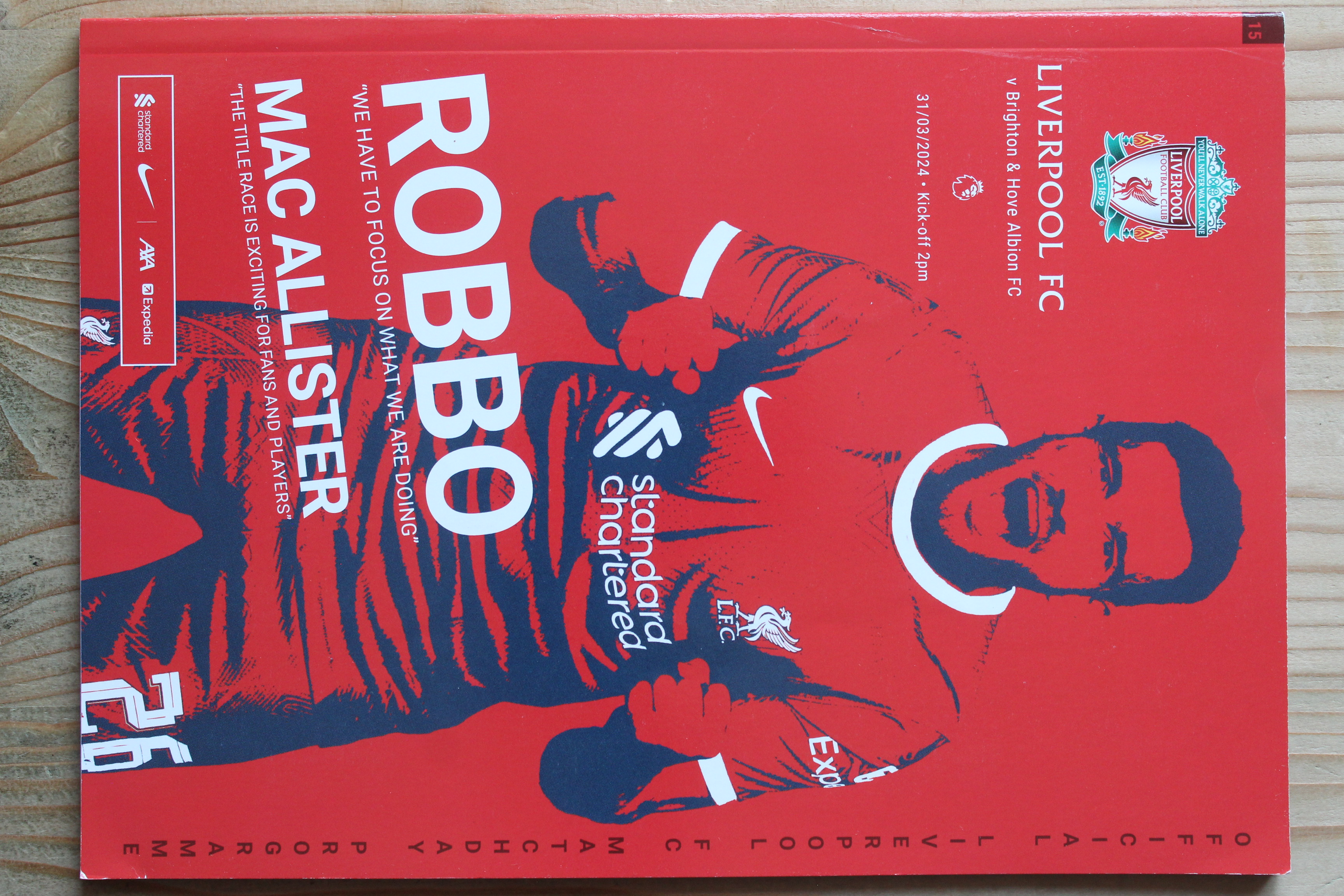 Liverpool FC v Brighton & Hove Albion FC