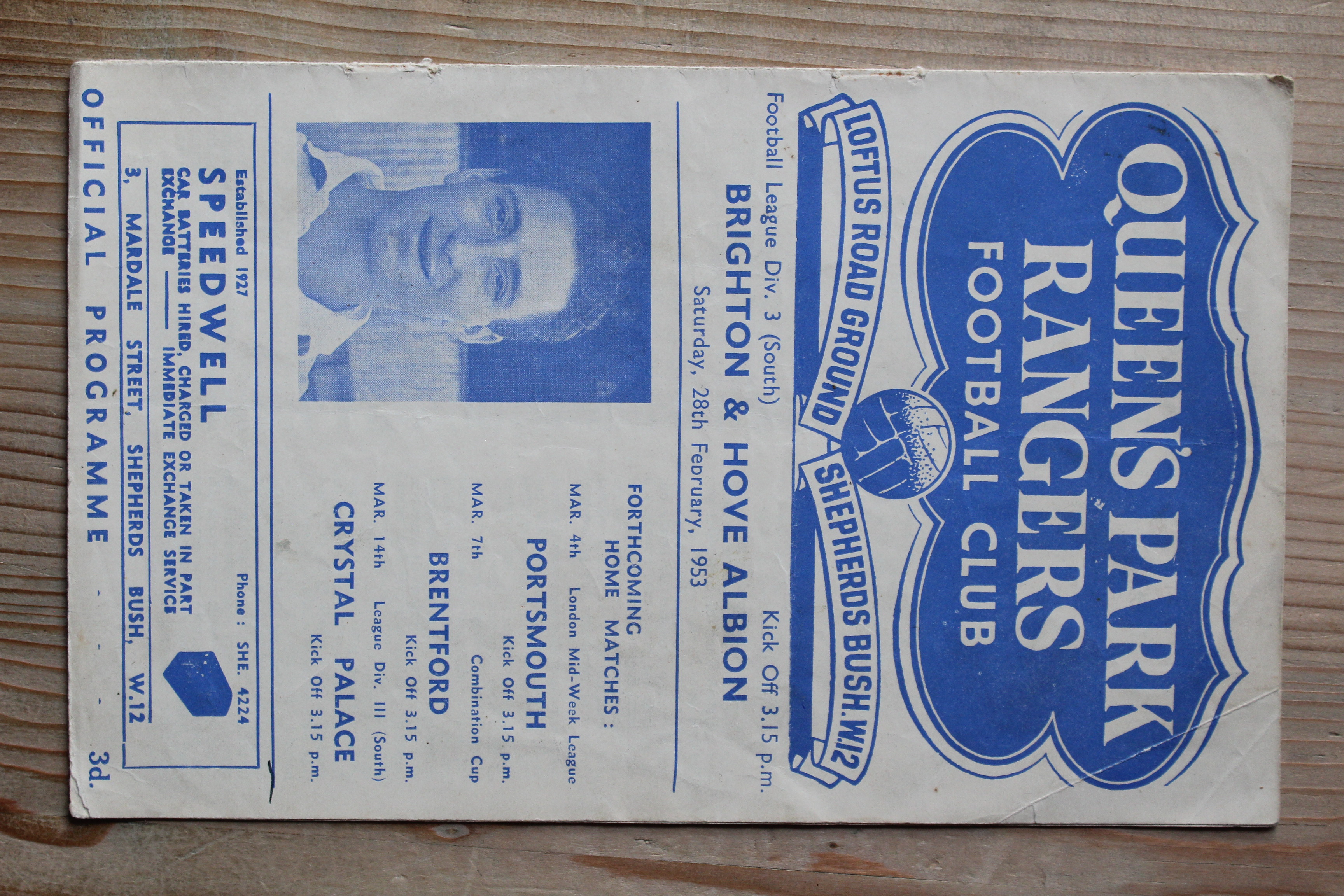 Queens Park Rangers FC v Brighton & Hove Albion FC