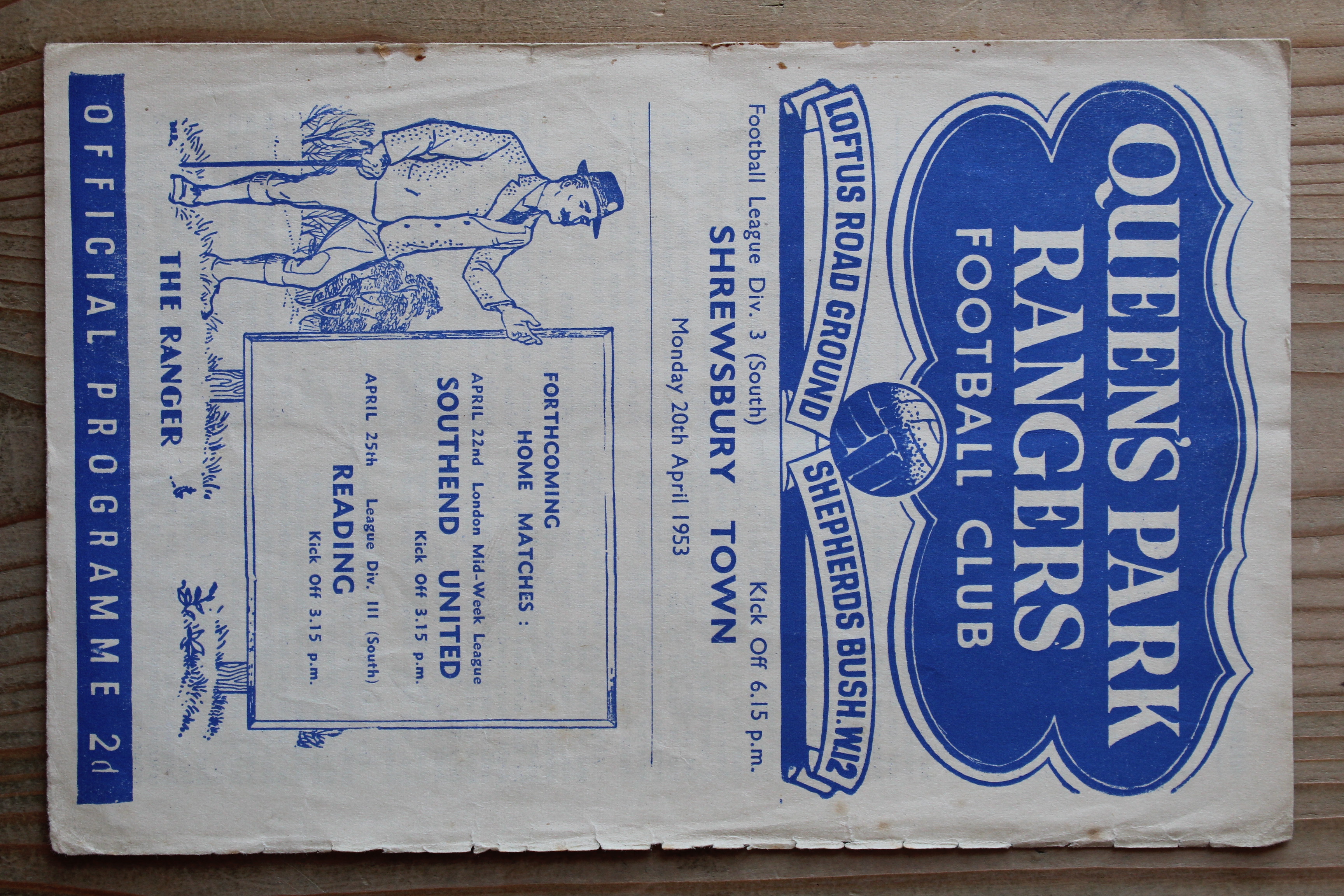 Queens Park Rangers FC v Shrewsbury Town FC