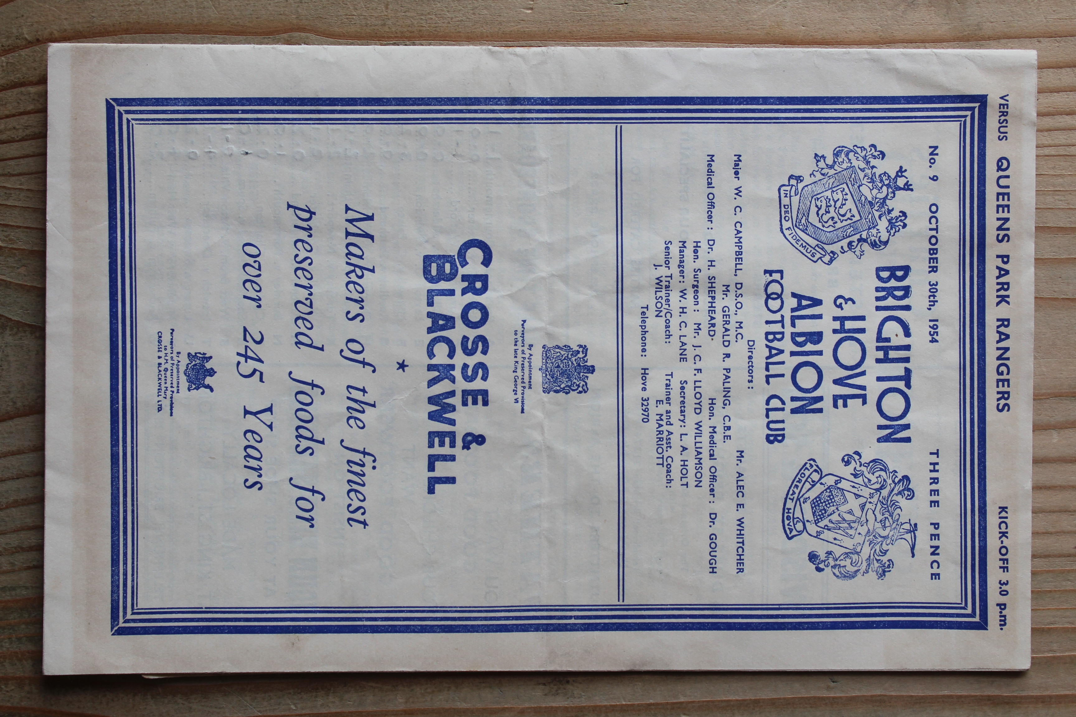 Brighton & Hove Albion FC v Queens Park Rangers FC