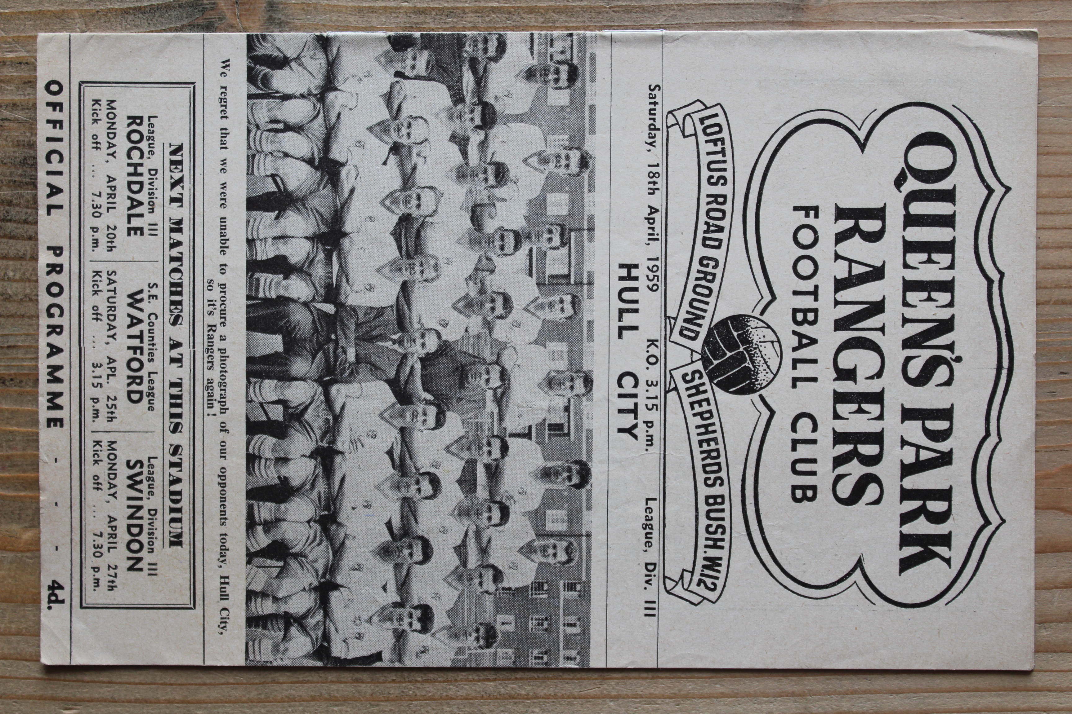 Queens Park Rangers FC v Hull City FC