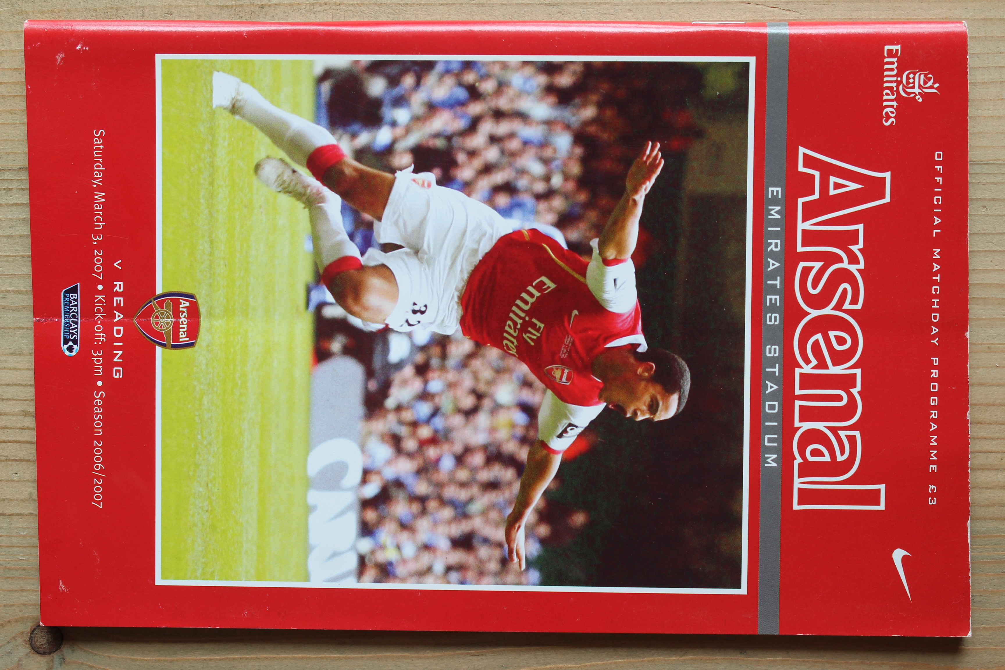 Arsenal FC v Reading FC