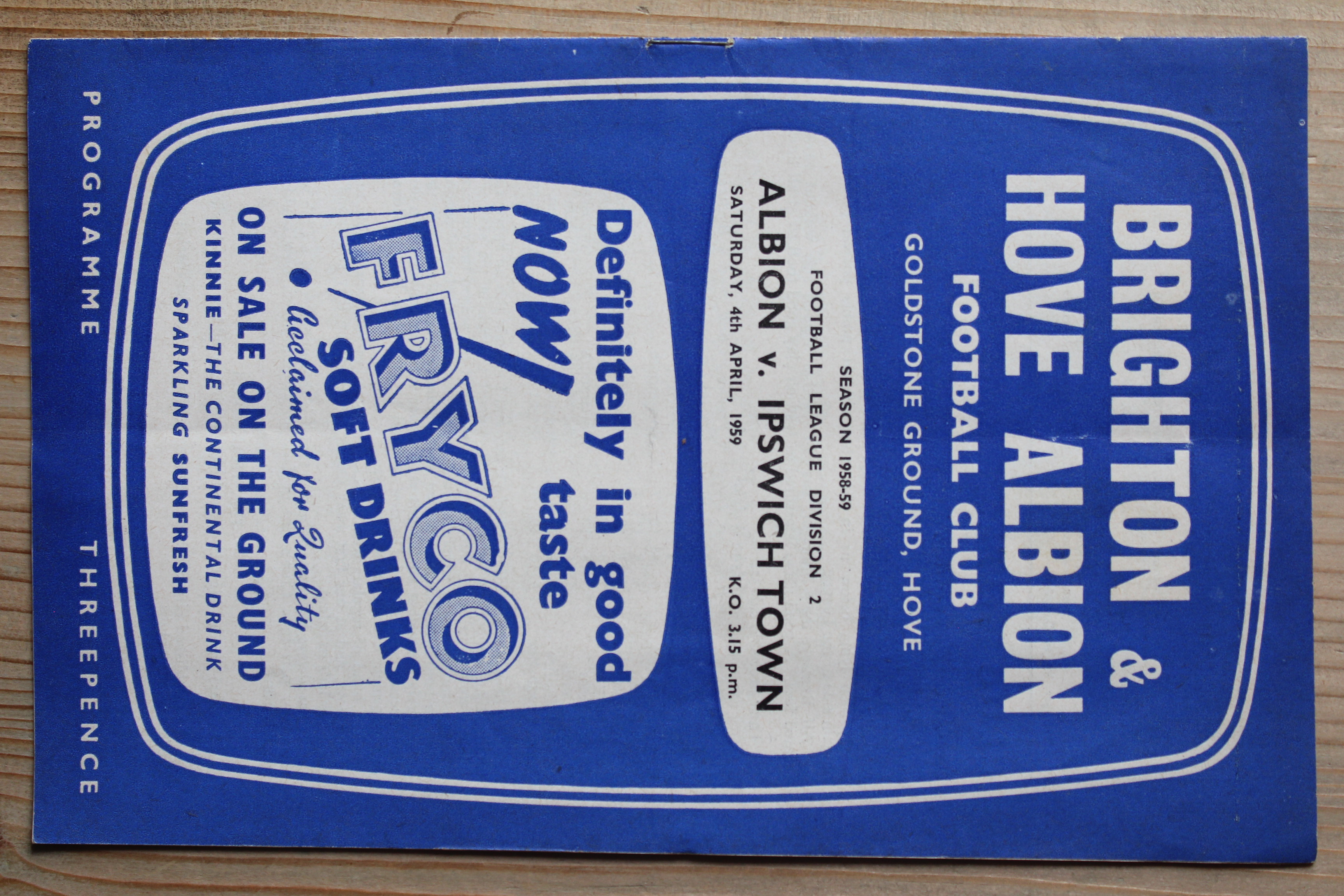 Brighton & Hove Albion FC v Ipswich Town FC