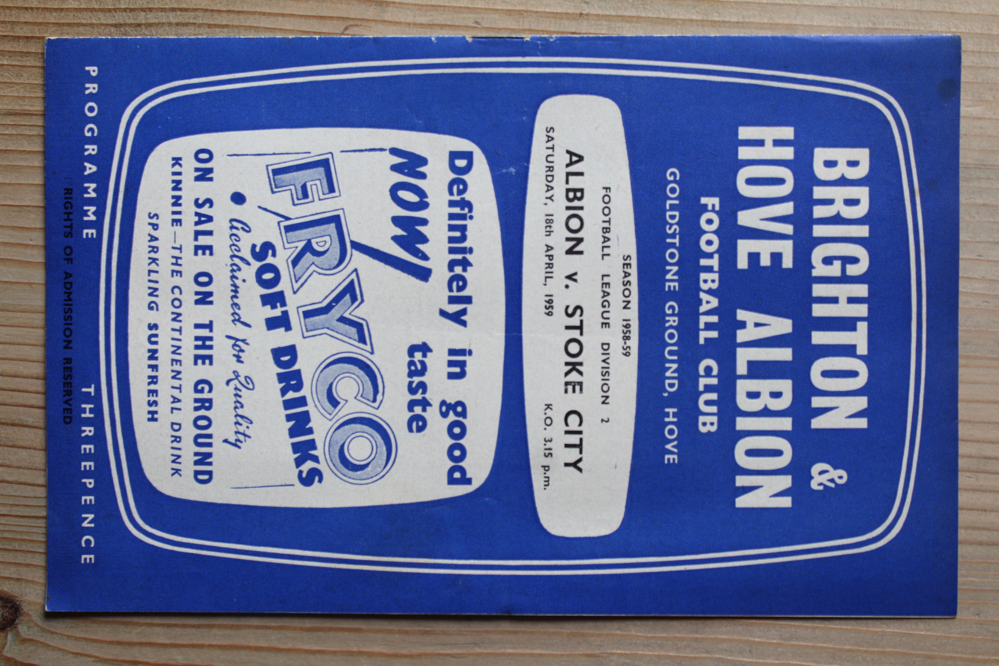 Brighton & Hove Albion FC v Stoke City FC
