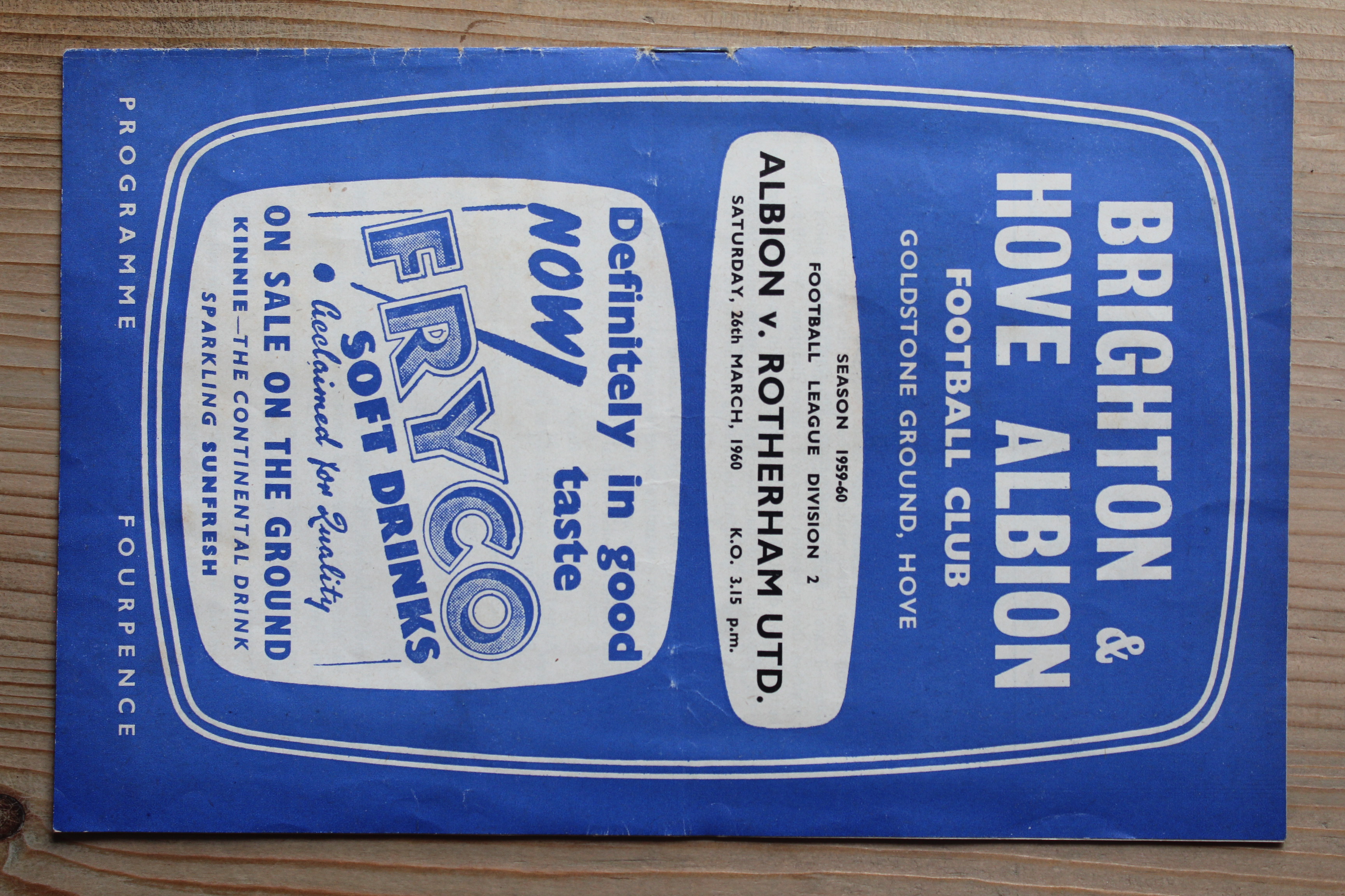 Brighton & Hove Albion FC v Rotherham United FC
