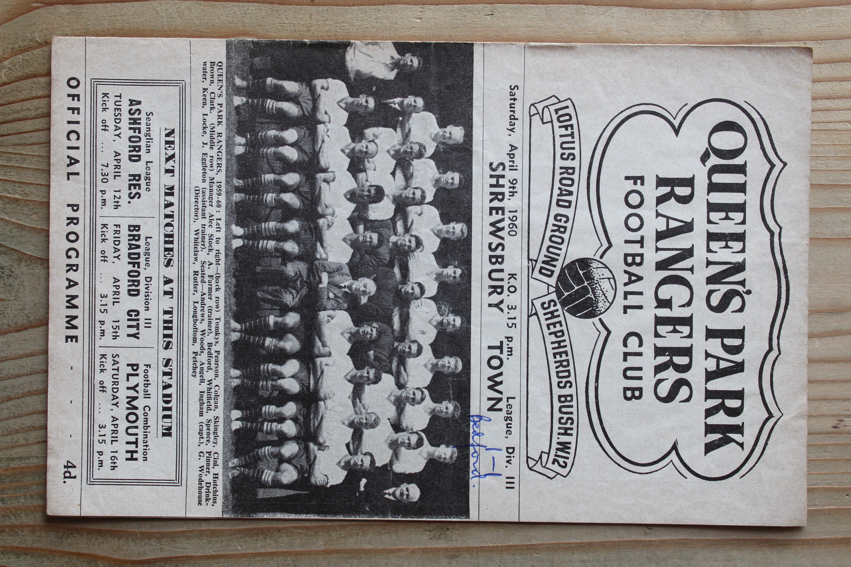 Queens Park Rangers FC v Shrewsbury Town FC