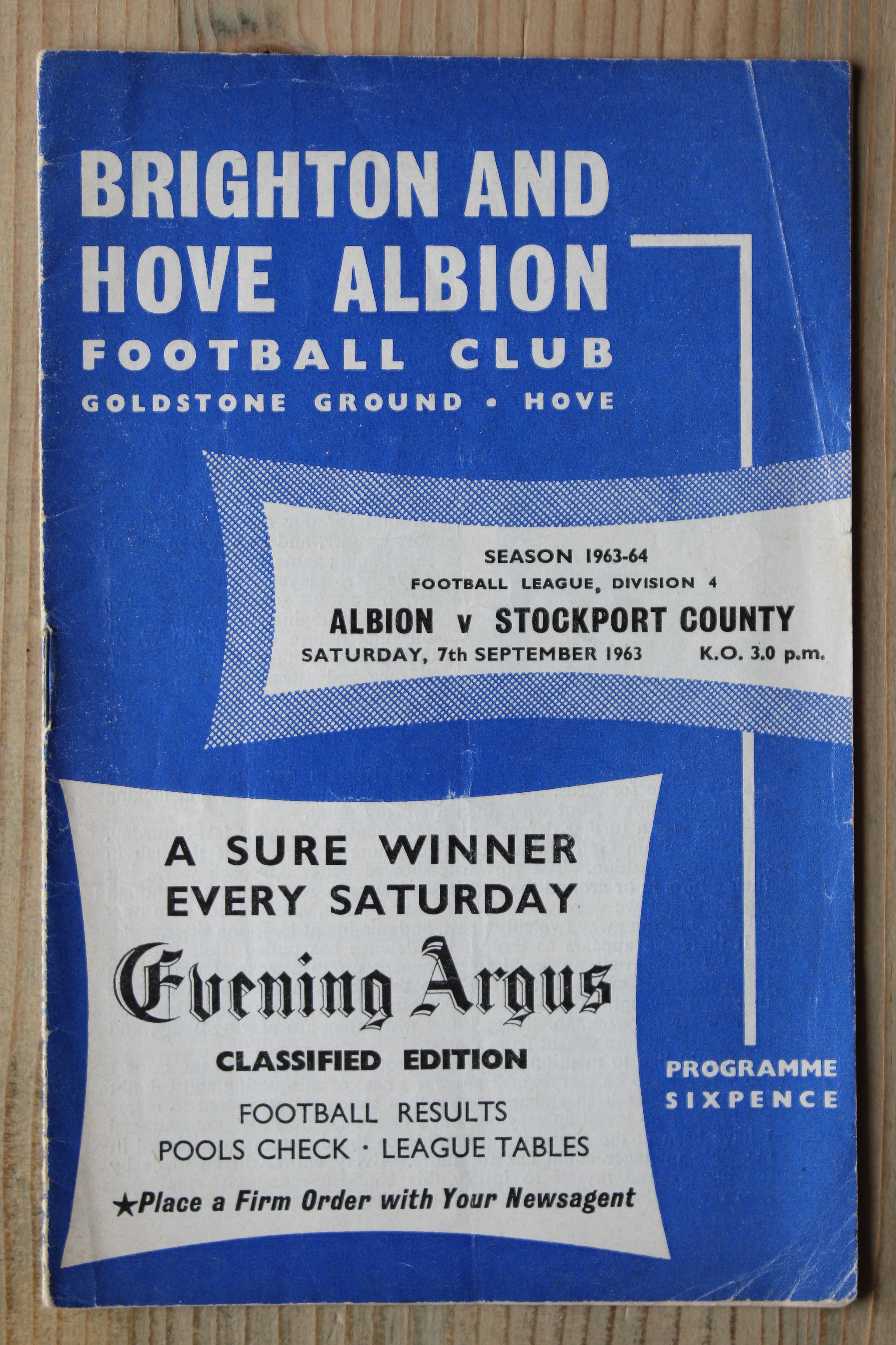 Brighton & Hove Albion FC v Stockport County FC
