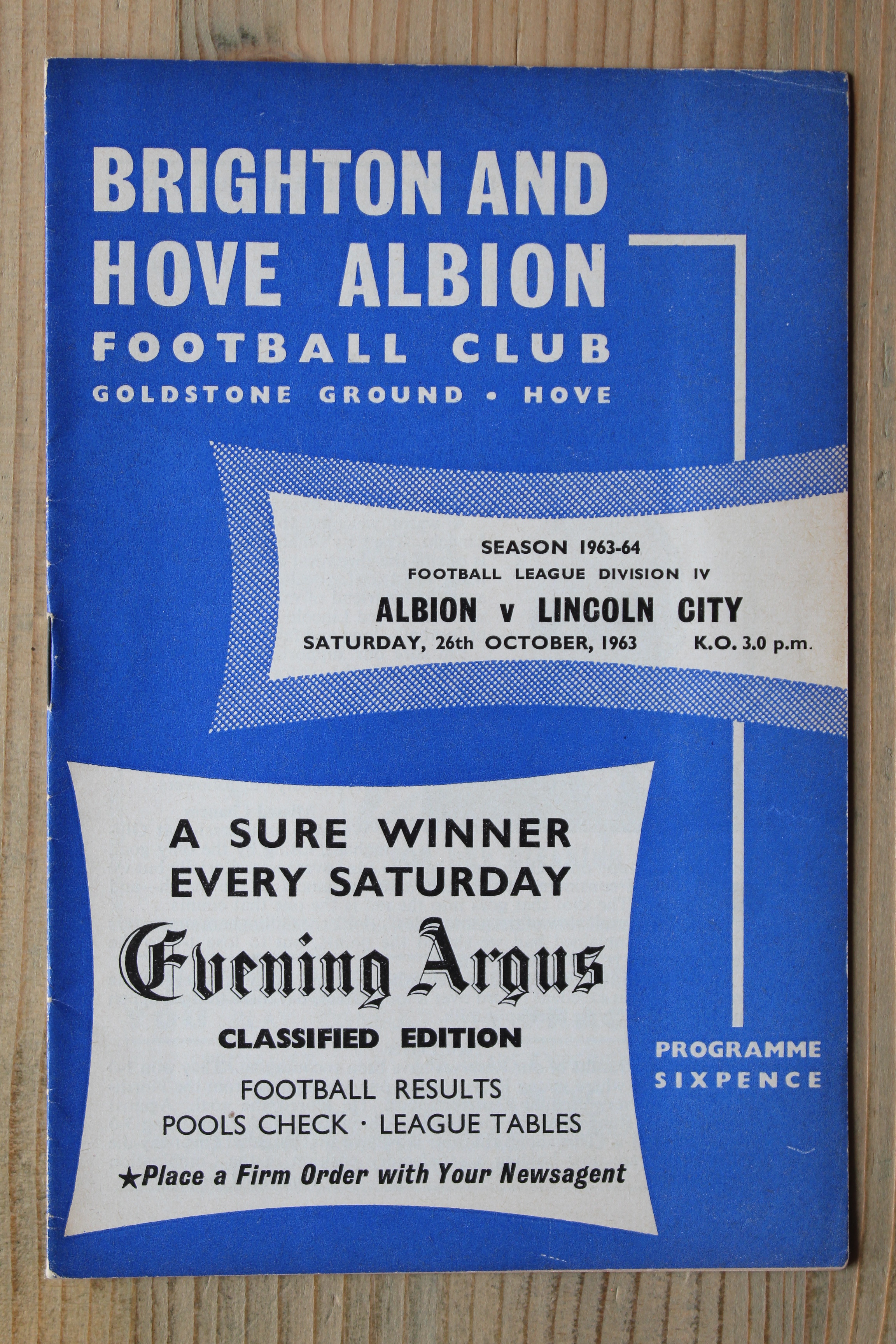 Brighton & Hove Albion FC v Lincoln City FC