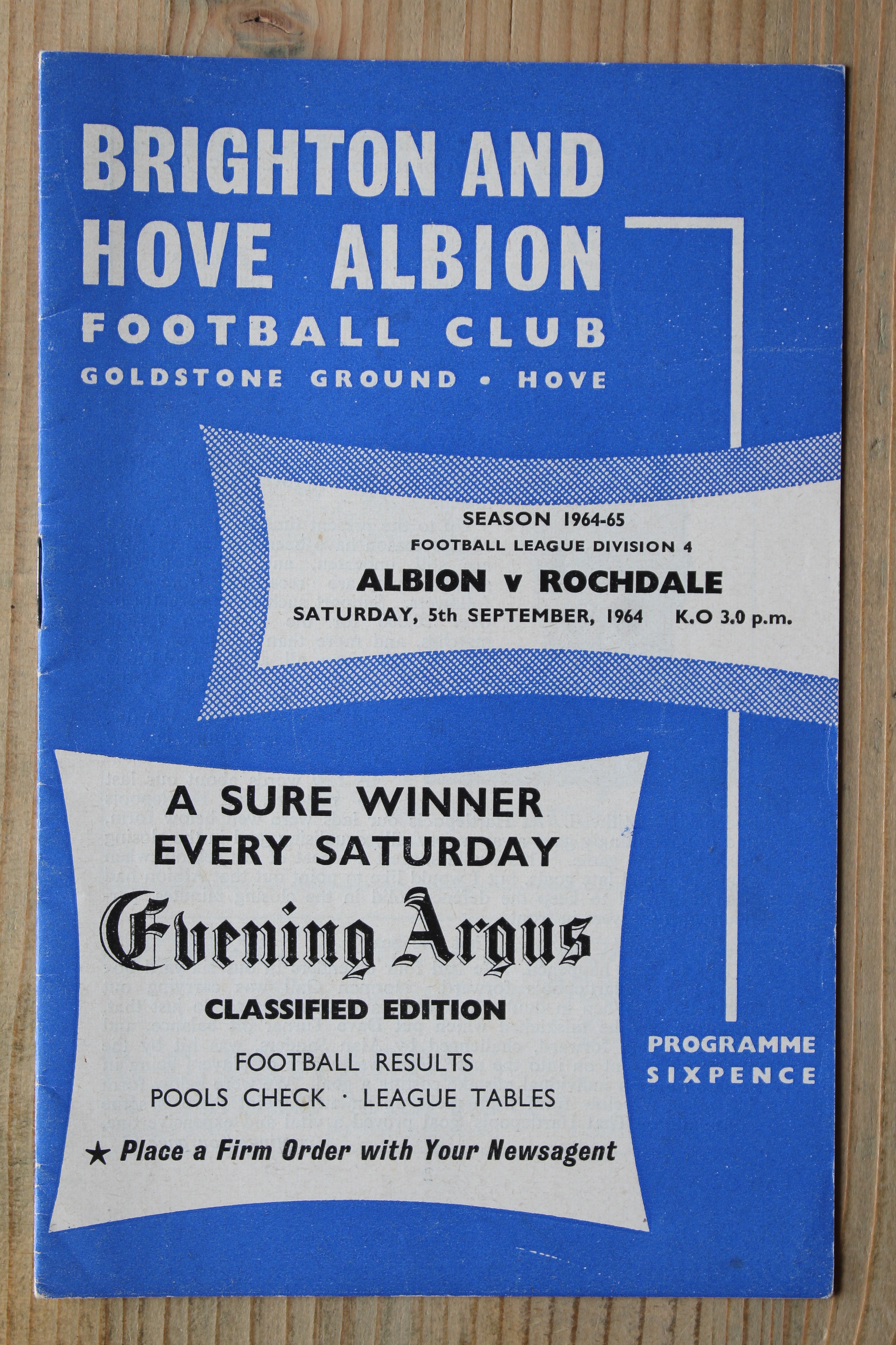Brighton & Hove Albion FC v Rochdale FC