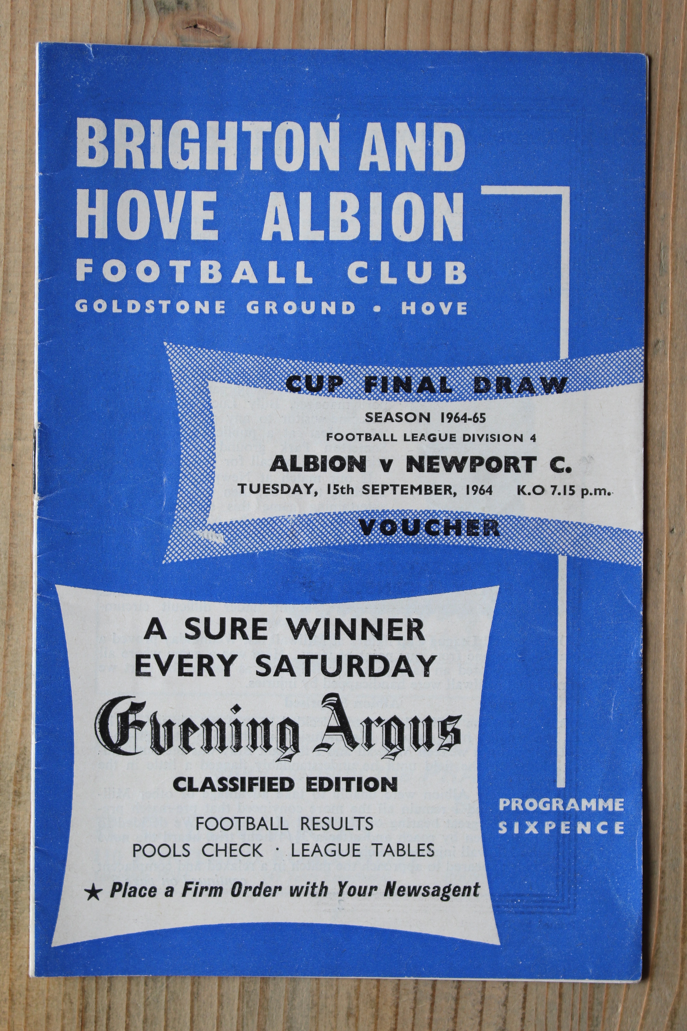 Brighton & Hove Albion FC v Newport County