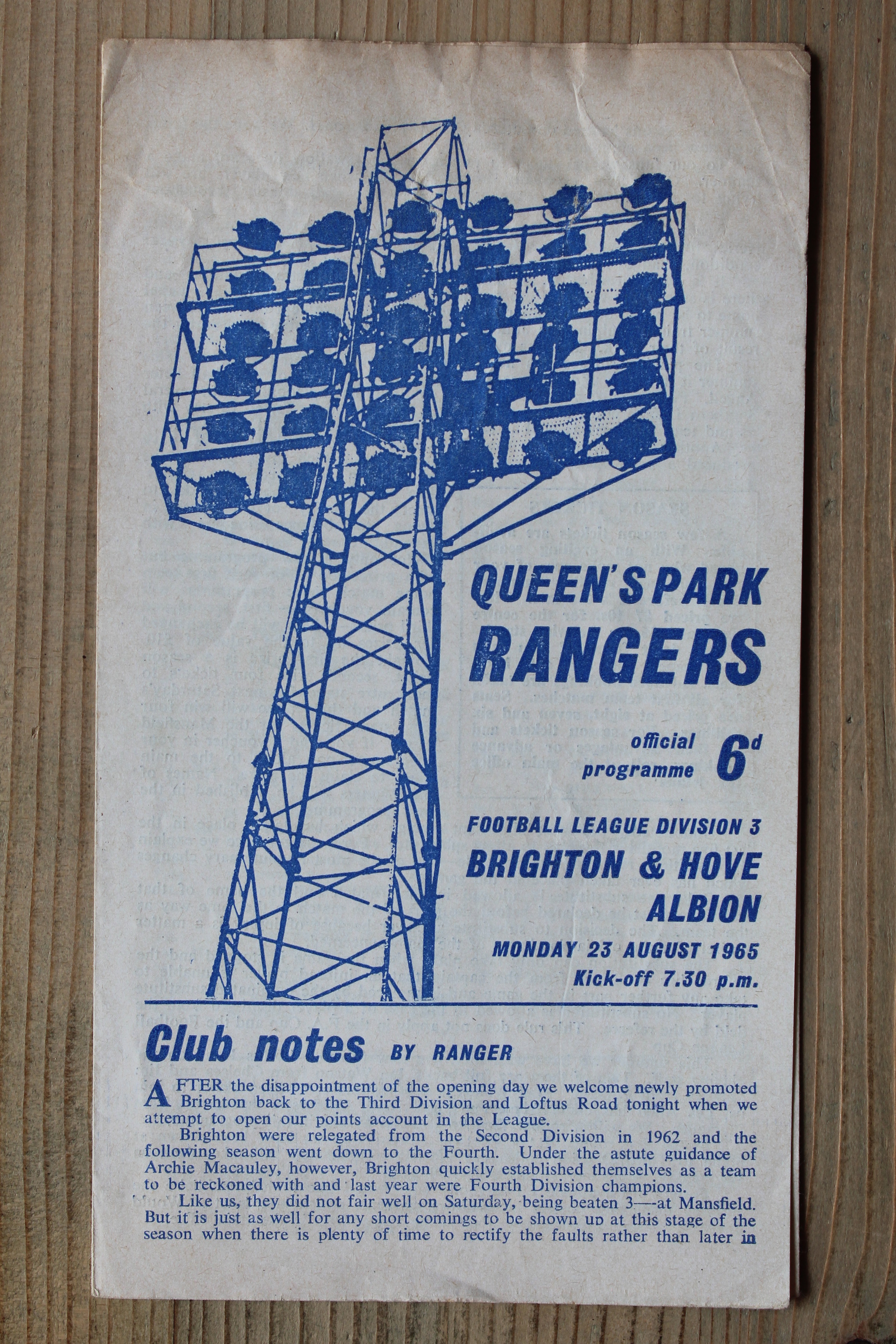 Queens Park Rangers FC v Brighton & Hove Albion FC