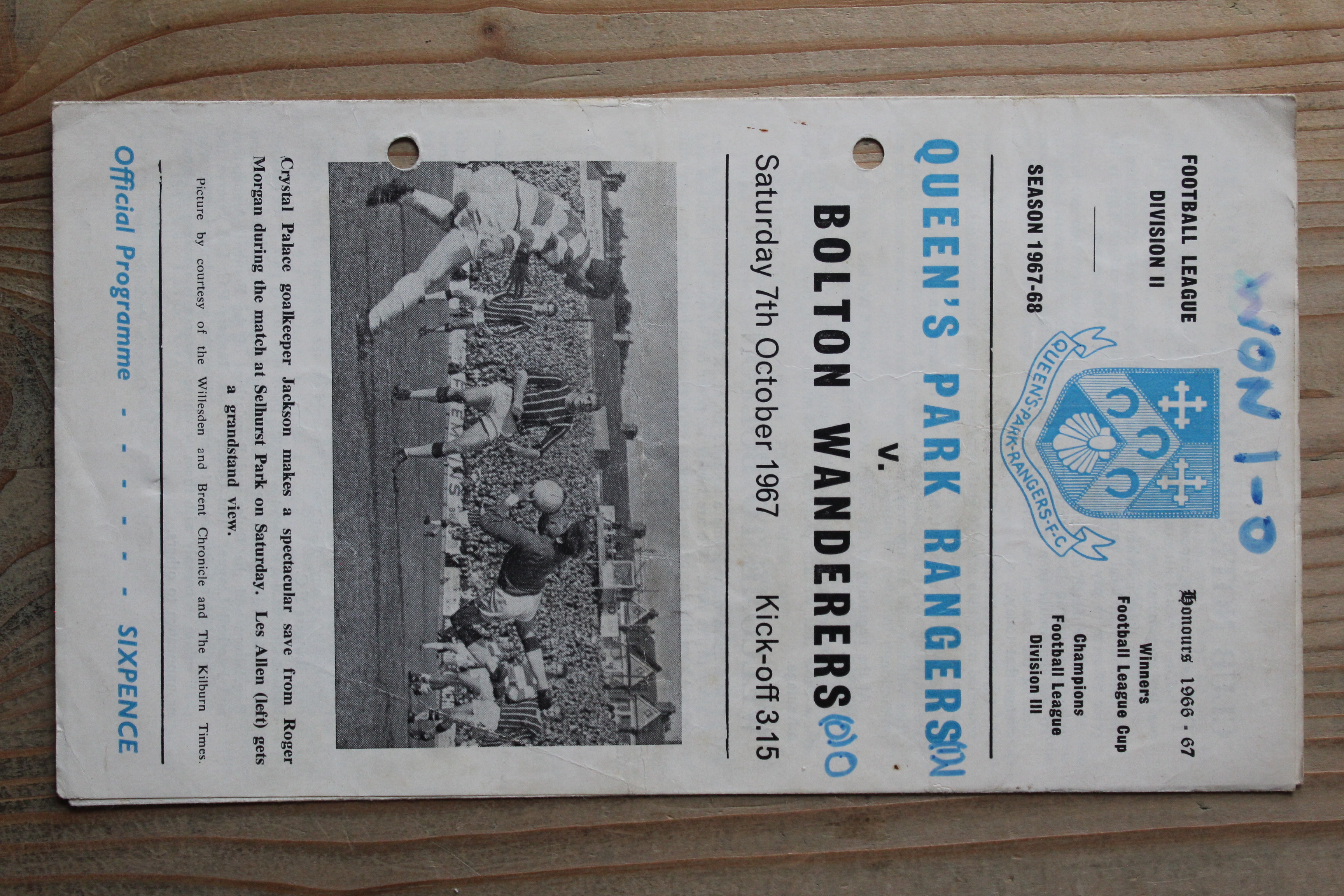 Queens Park Rangers FC v Bolton Wanderers FC
