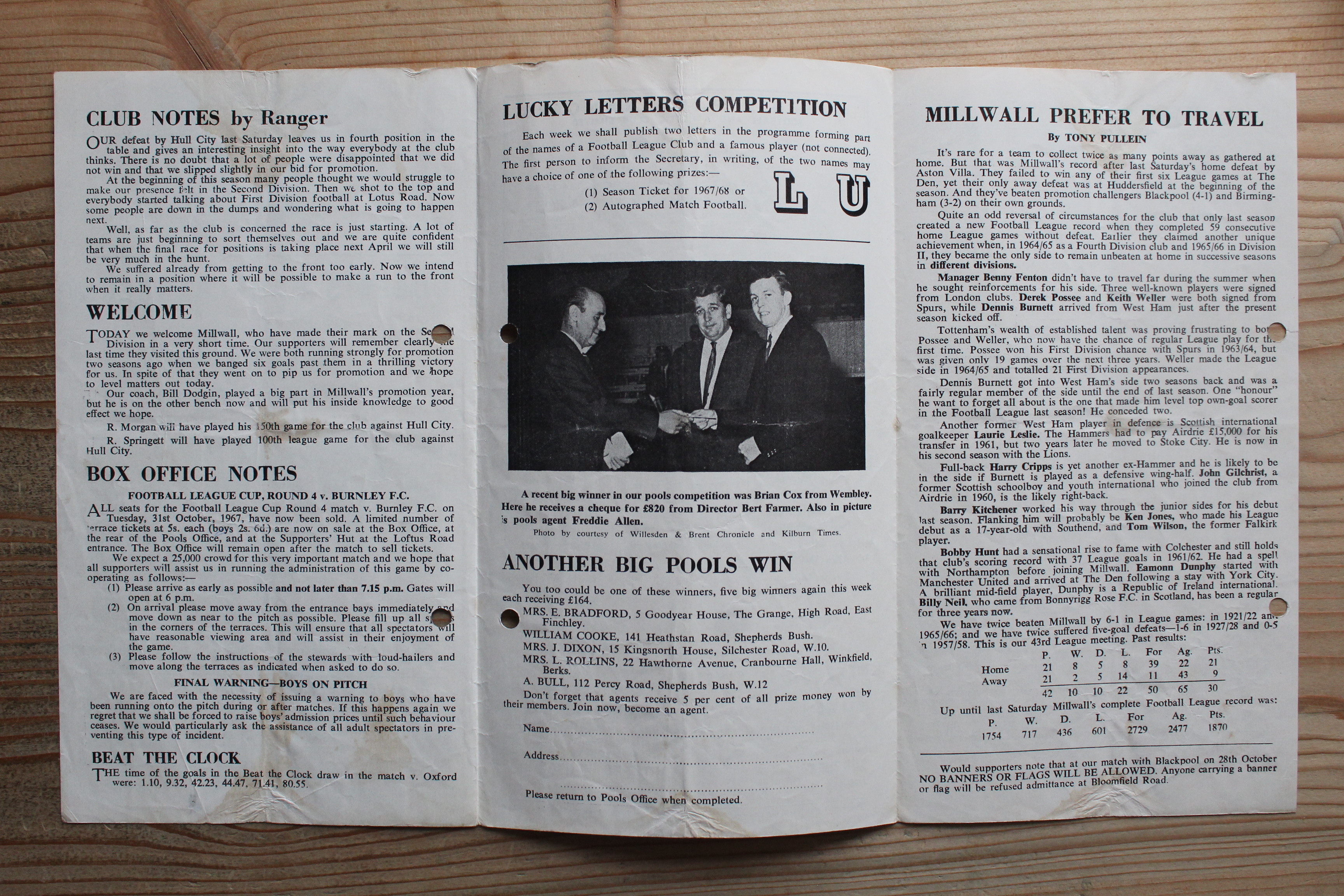 Queens Park Rangers FC v Millwall FC