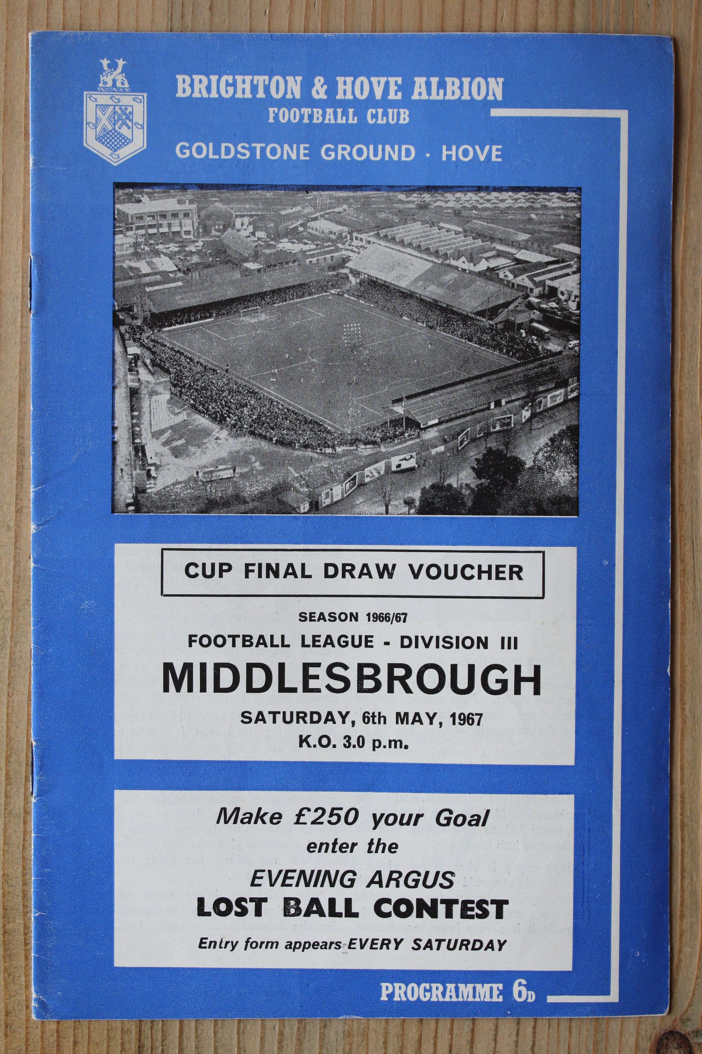 Brighton & Hove Albion FC v Middlesbrough FC