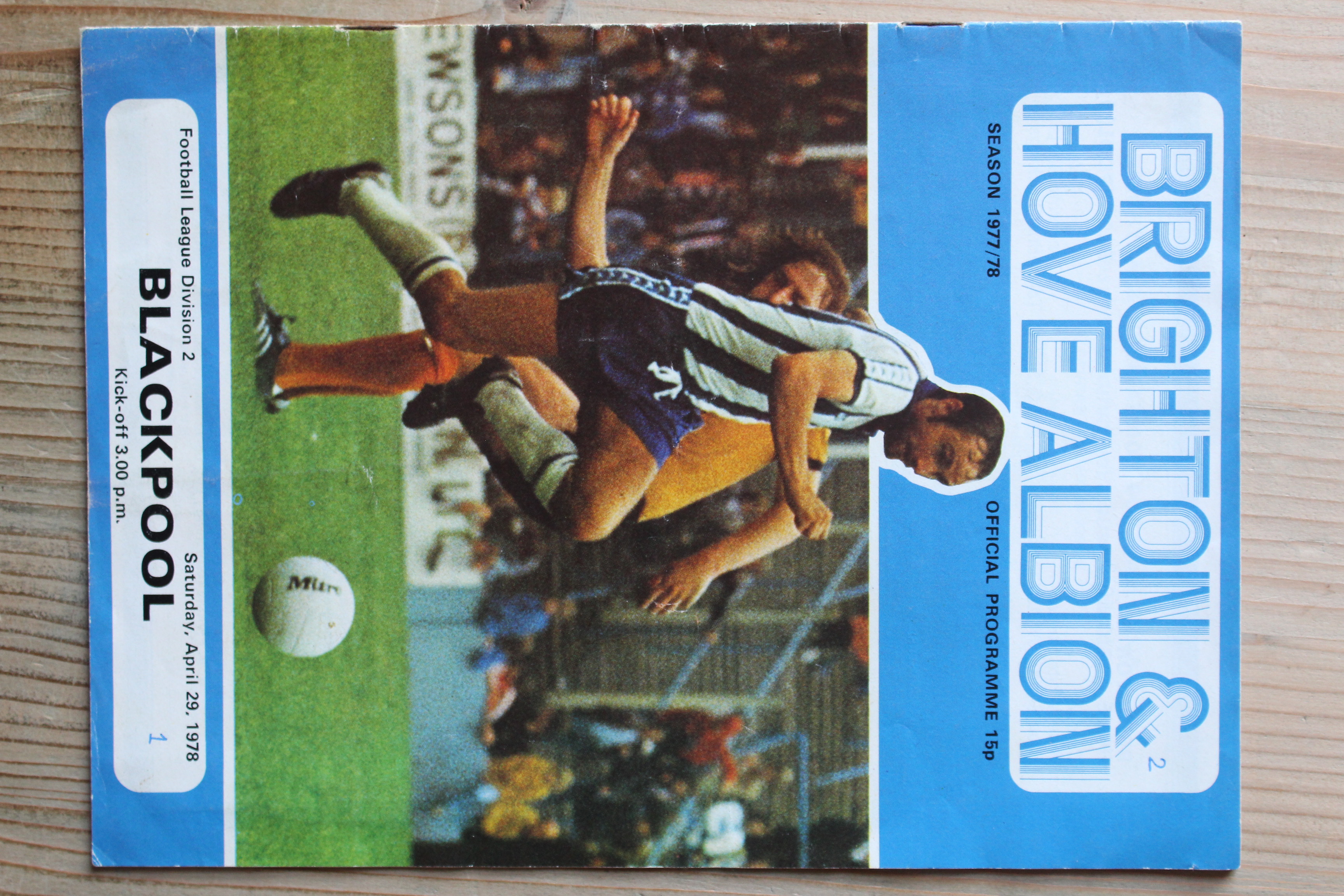 Brighton & Hove Albion FC v Blackpool FC