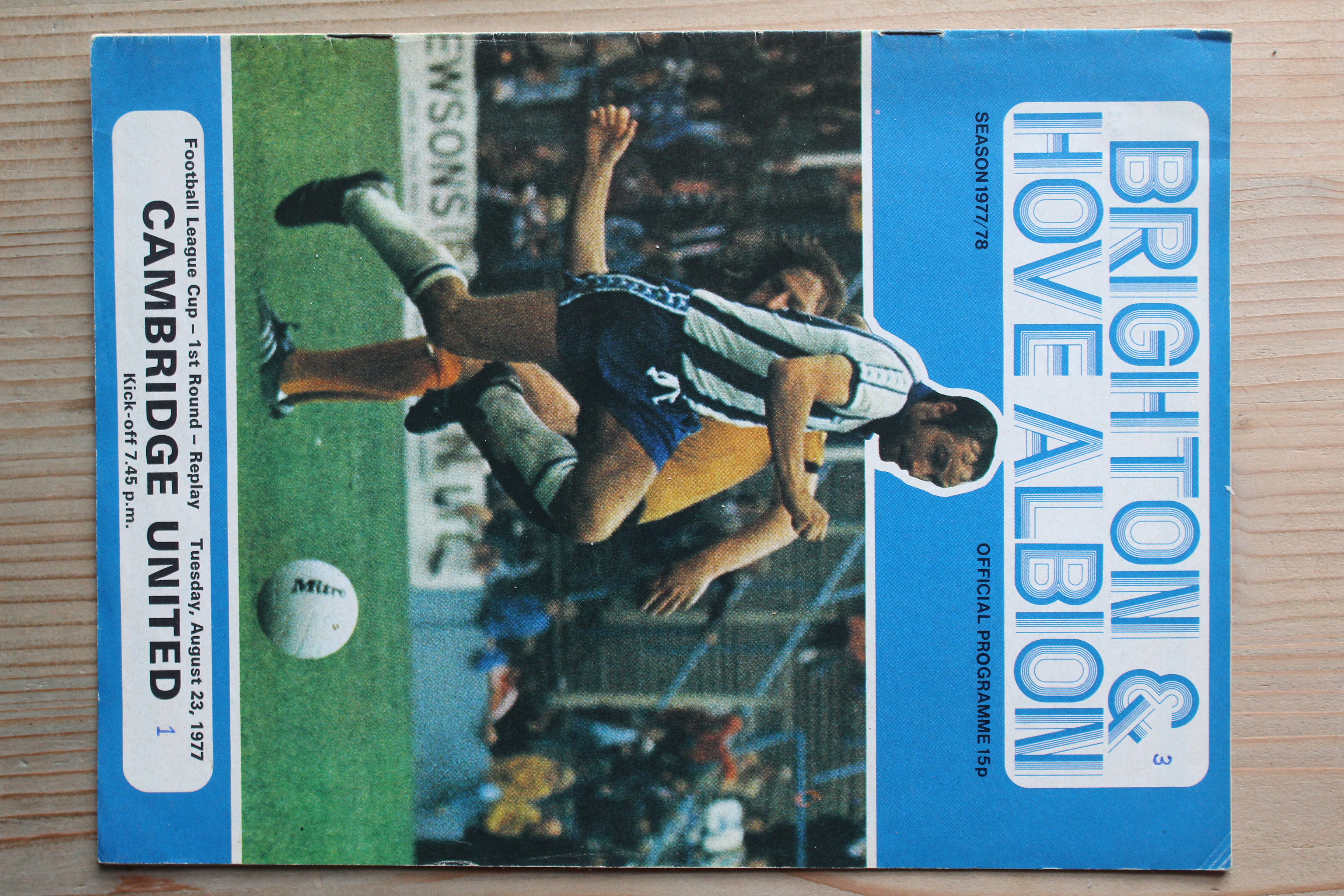 Brighton & Hove Albion FC v Cambridge United FC