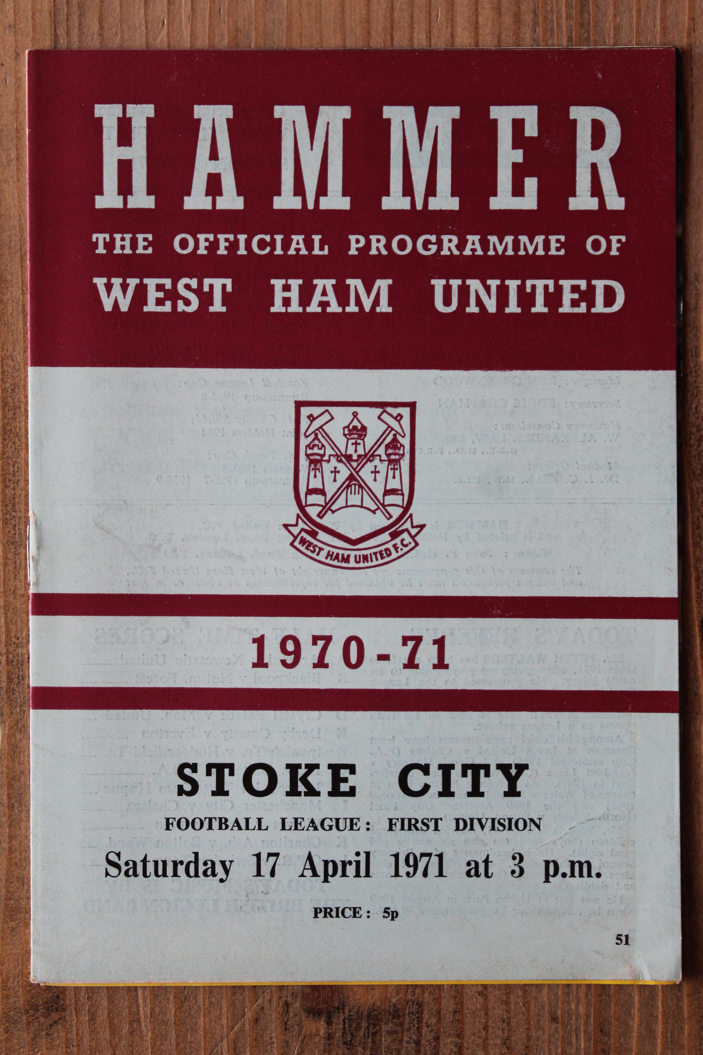 West Ham United FC v Stoke City FC