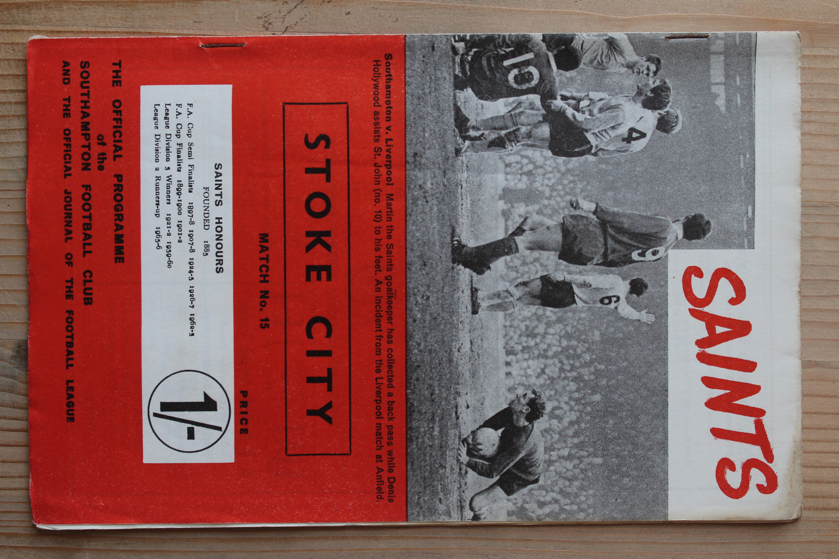 Southampton FC v Stoke City FC