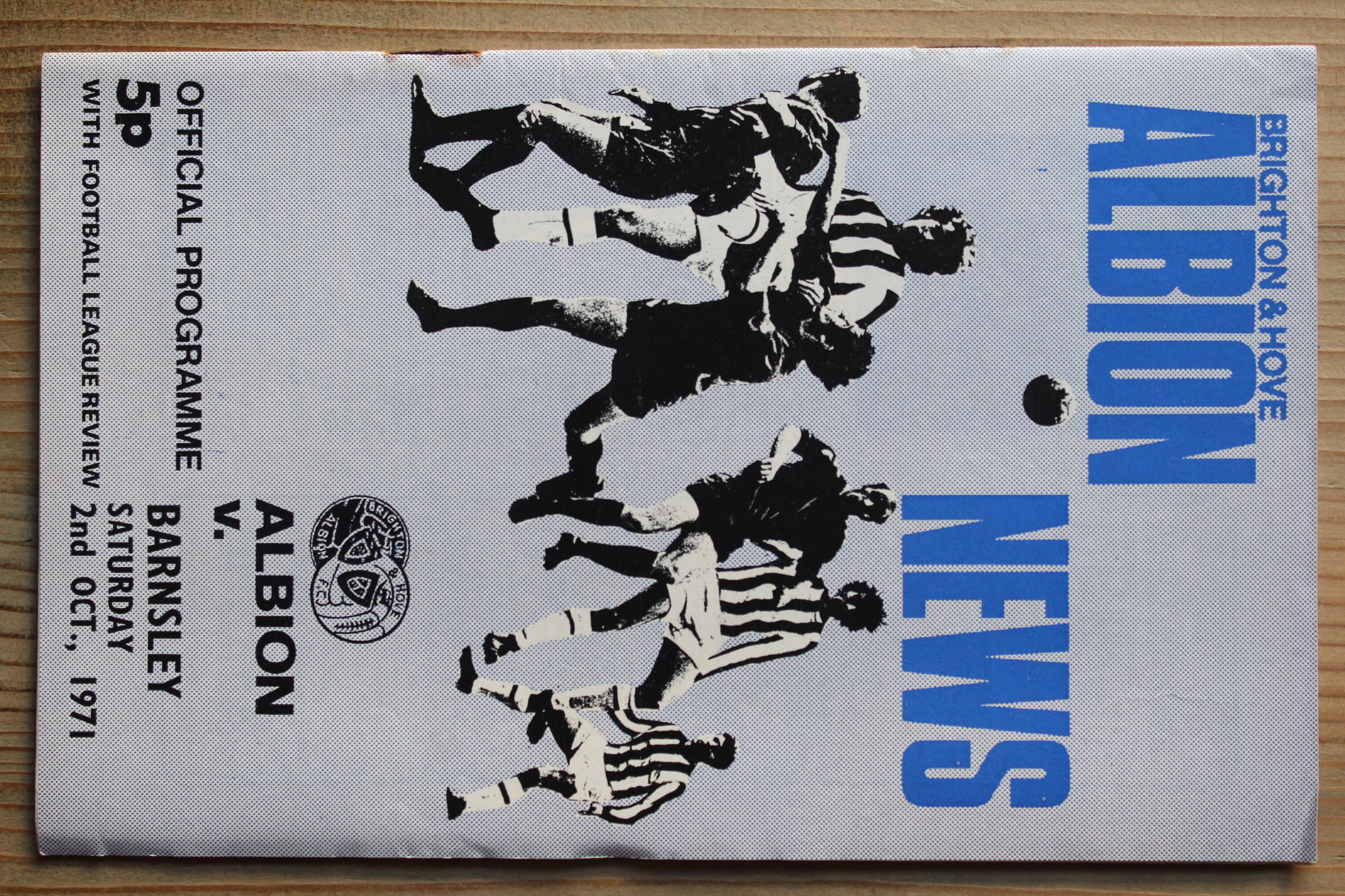 Brighton & Hove Albion FC v Barnsley FC